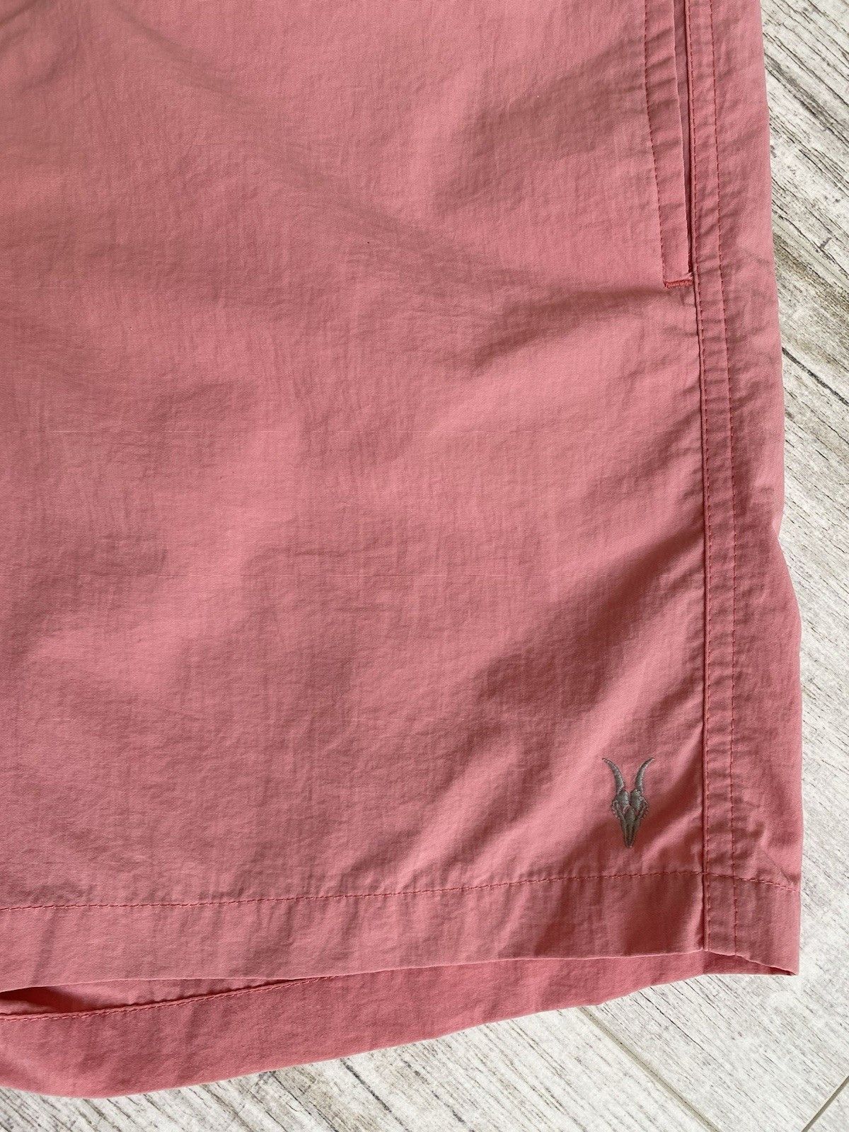 Allsaints Allsaints Mens Nylon Pink Beach Casual Shorts Size S Size US 30 / EU 46 - 7 Thumbnail