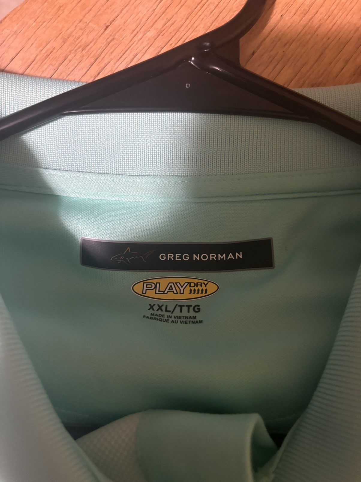 Greg Norman Greg Norman Golf Polo Shirt Mens Size XXL Teal , Golf Polo Size US XXL / EU 58 / 5 - 3 Thumbnail