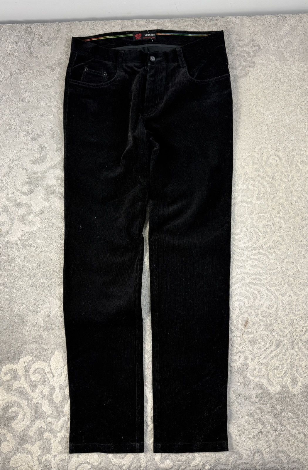 Versace Jeans Couture Versace Jeans Couture Vintage Corduroy Trousers Size US 34 / EU 50 - 3 Thumbnail