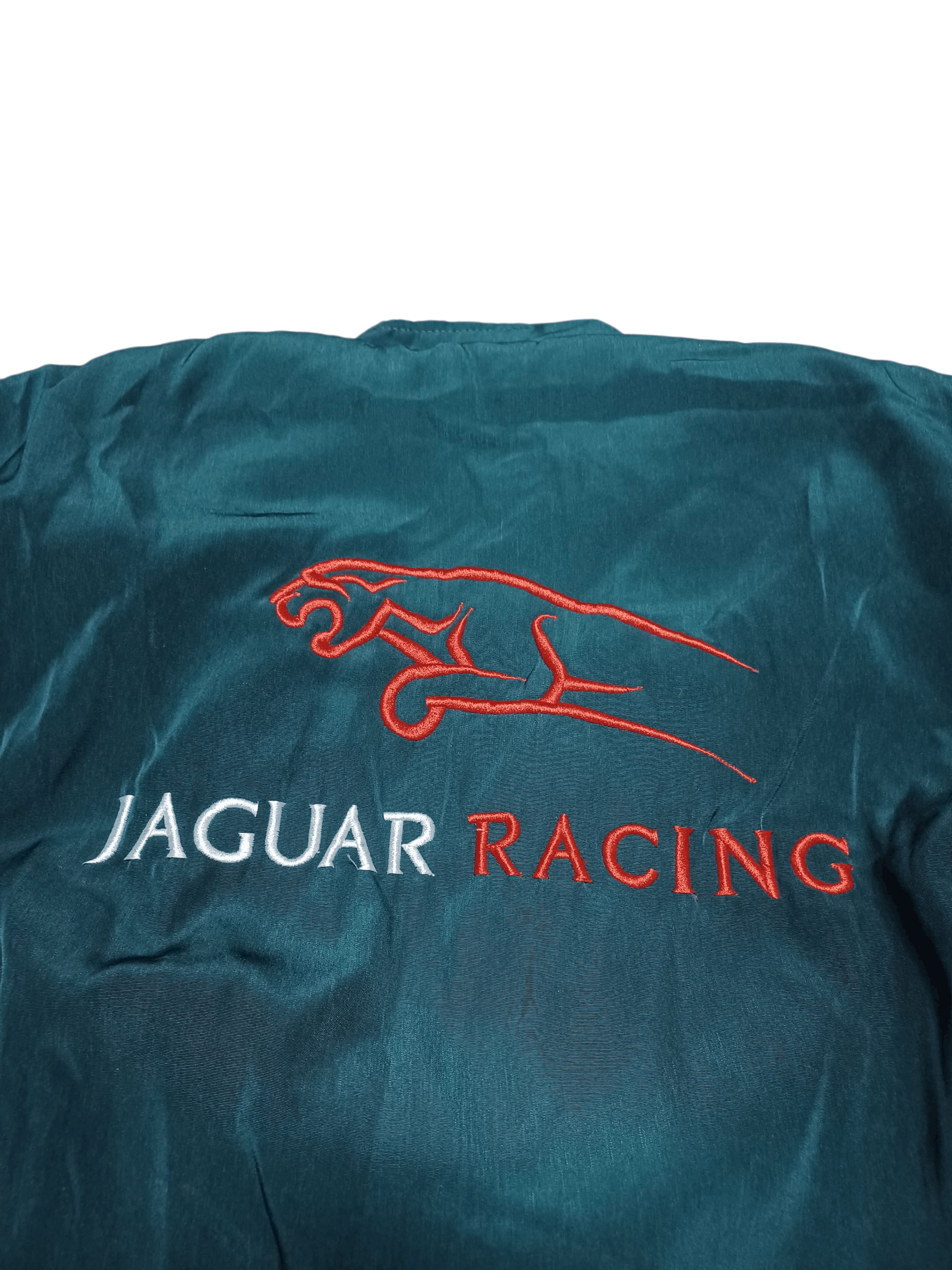 Other JAGUAR RACING VINTAGE BIG LOGO BOMBER JACKET Size US XL / EU 56 / 4 - 4 Thumbnail
