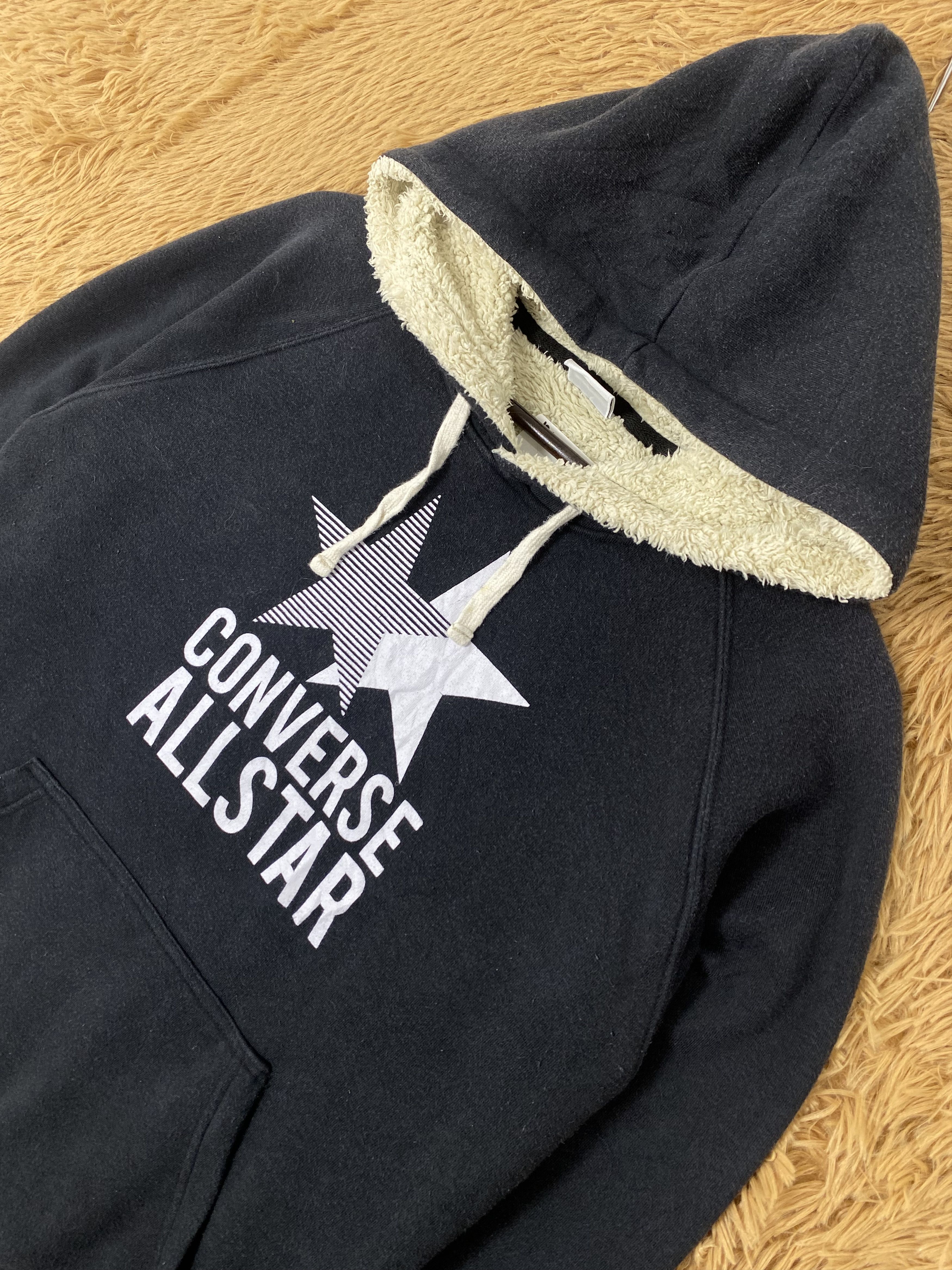 Converse Vintage Converse Big Logo Fleece Lining Hoodies PS0171 Size US L / EU 52-54 / 3 - 2 Thumbnail