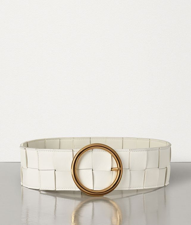 Bottega Veneta o1lf3ng10525 Size: 90 / Belt in Bianco Size ONE SIZE - 1 Thumbnail