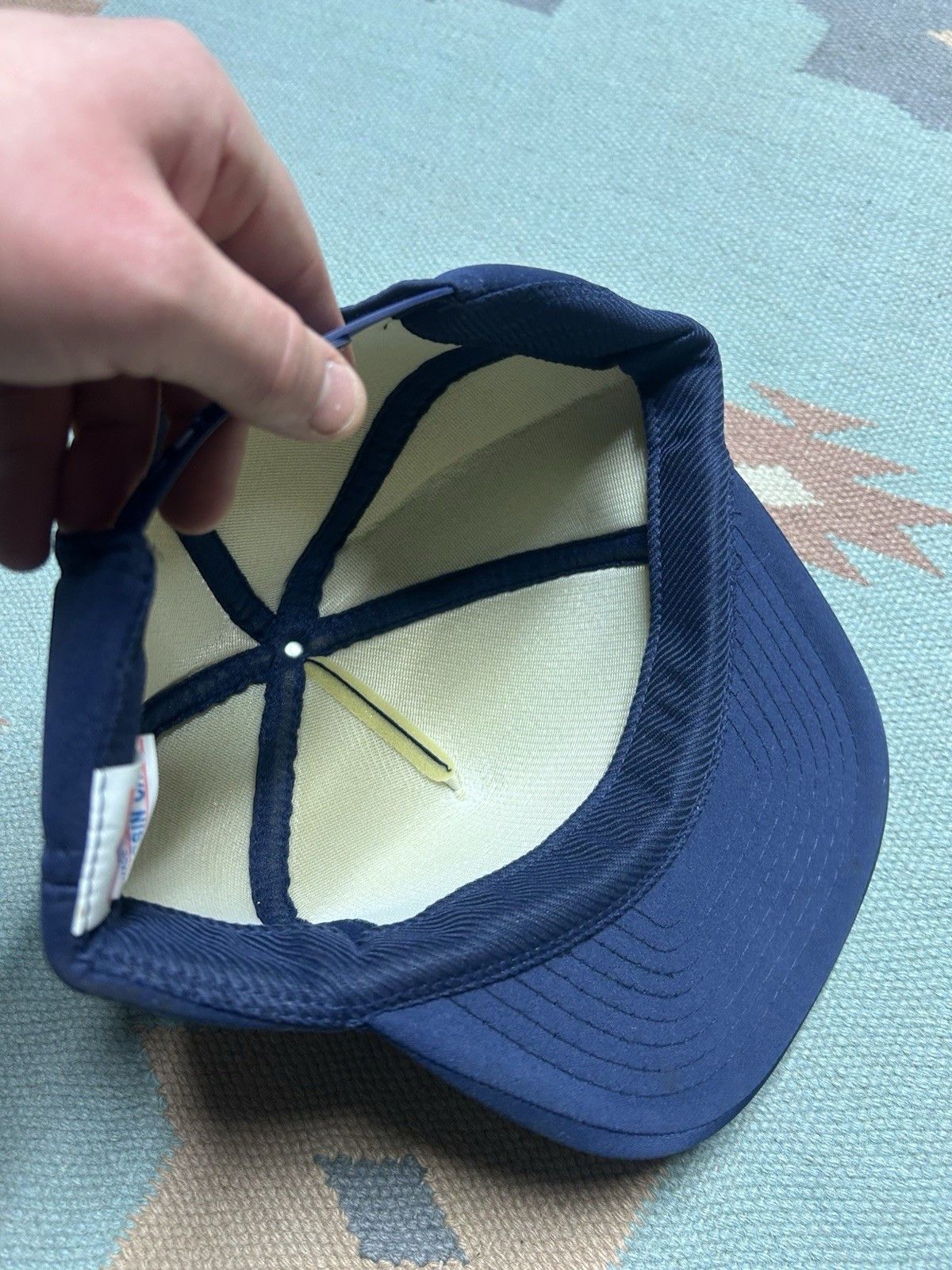Vintage Vtg Snap hat Horner Equipment Co Saginaw Michigan foam HEC Size ONE SIZE - 6 Thumbnail