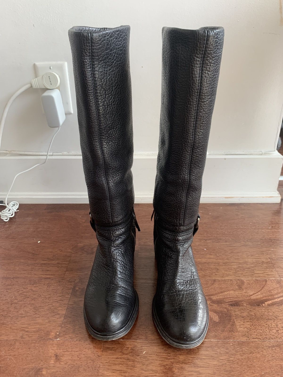 Miu Miu Miu Miu Moto Boots Size US 6 / IT 36 - 2 Thumbnail
