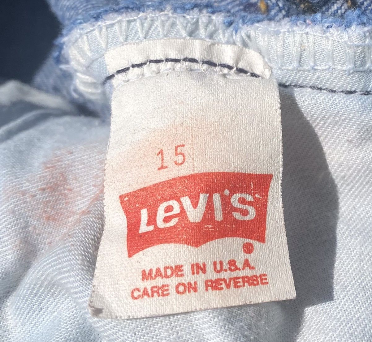 Levi's Vintage Clothing VTG 80’s Levi’s 17505 High Waisted Denim Jeans 28 Inch Waist Size 28" / US 6 / IT 42 - 5 Thumbnail
