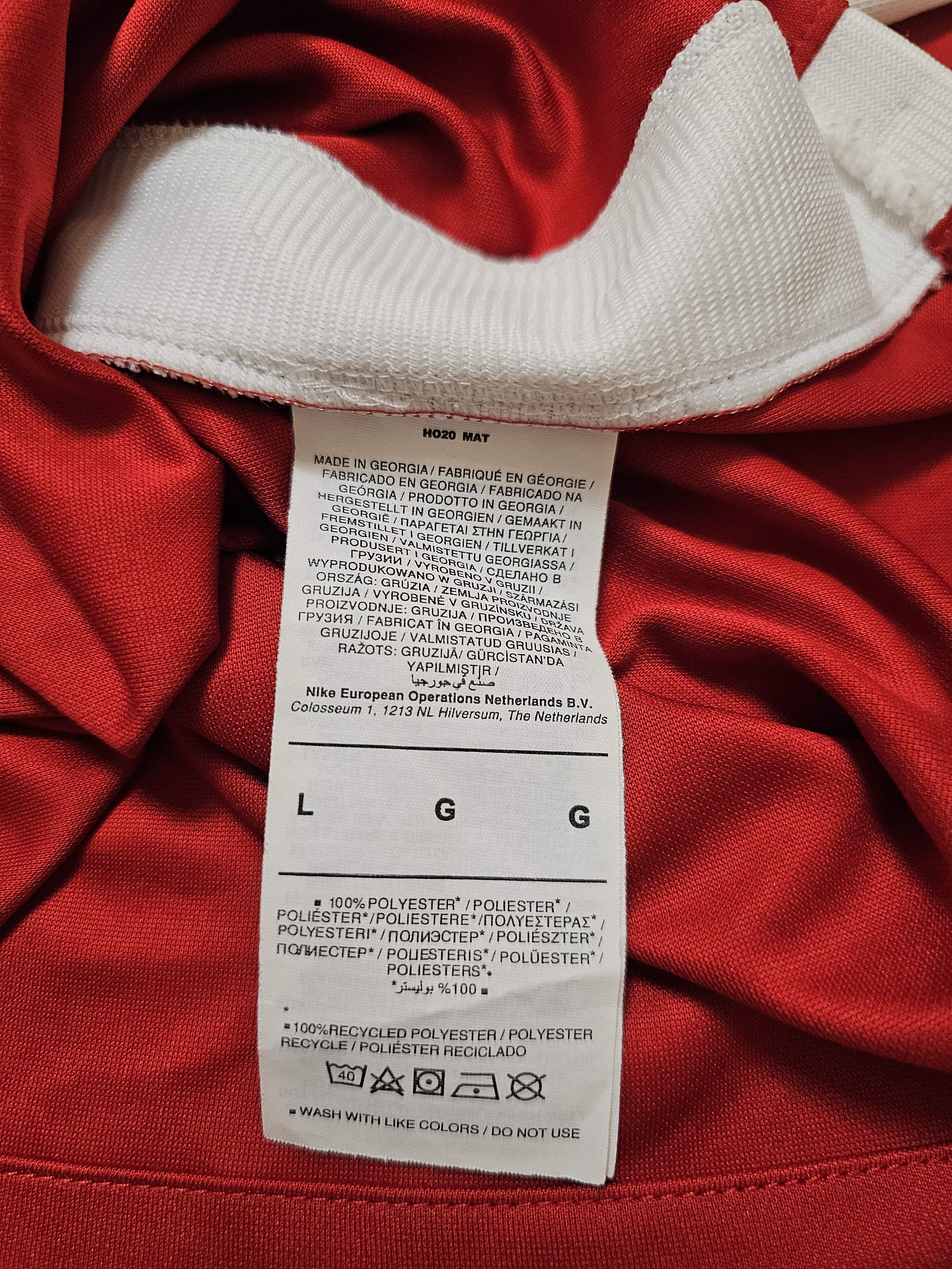 Nike LIVERPOOL 2020 2021 HOME FOOTBALL SHIRT SOCCER JERSEY Size US L / EU 52-54 / 3 - 9 Thumbnail