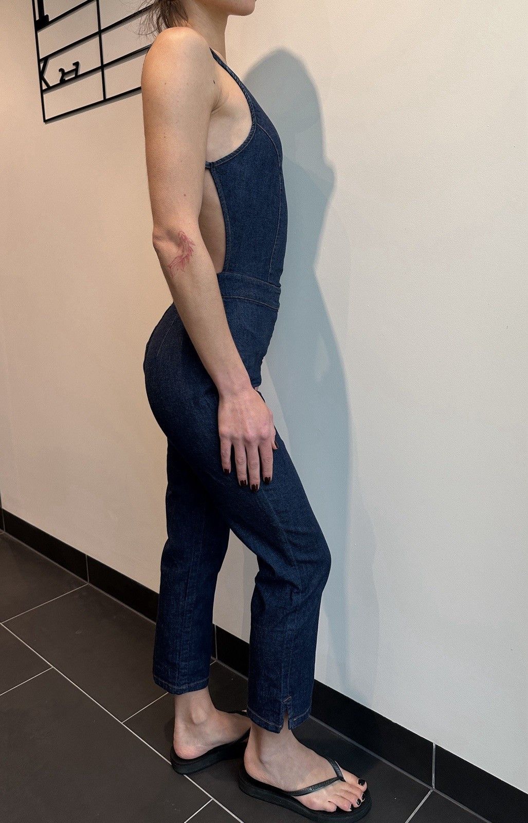 Miss Sixty Miss Sixty Jumpsuit Open Back Vintage Y2k Festival Denim Size 26" / US 2 / IT 38 - 8 Thumbnail