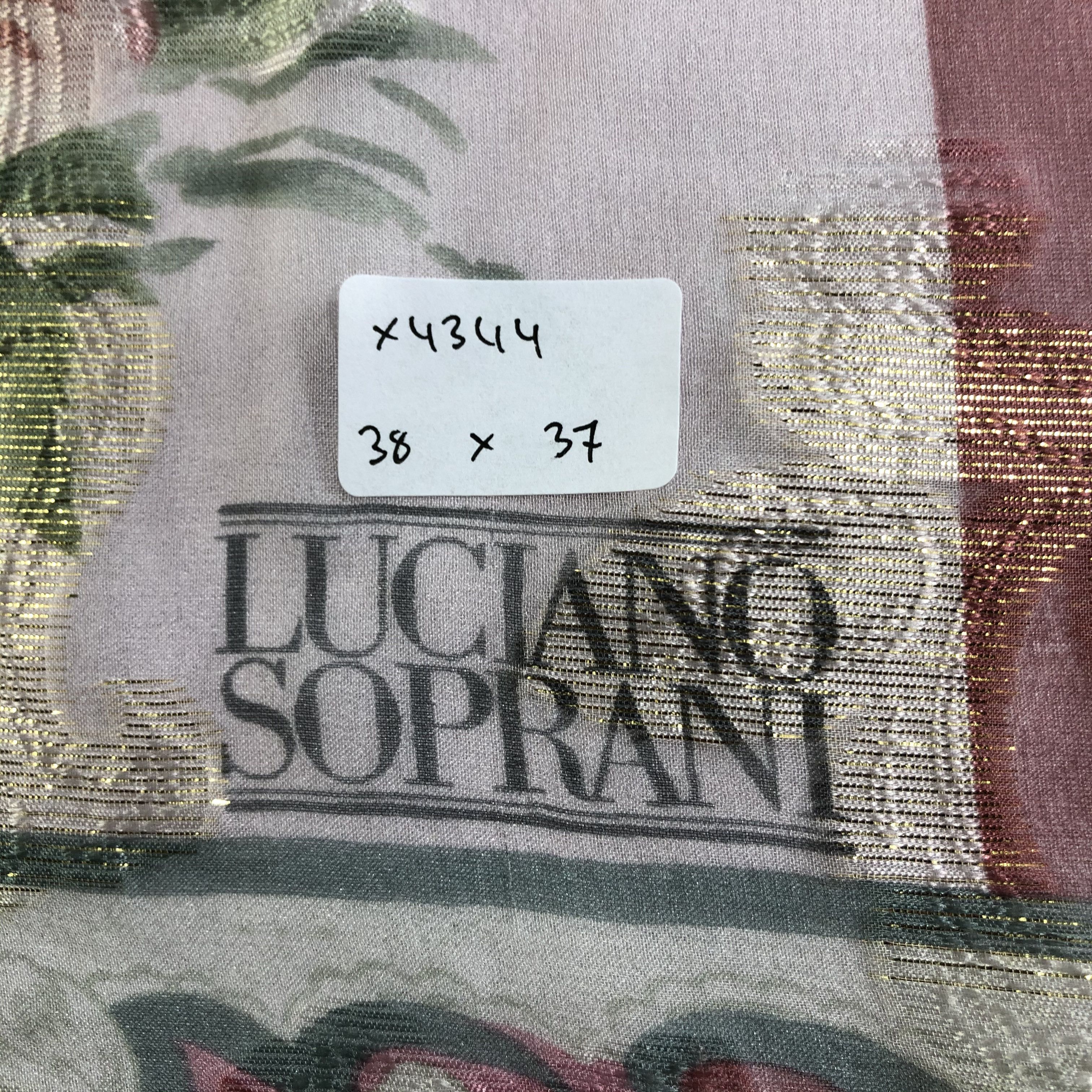 Vintage Vintage Luciano Soprani Silk Scarf Size ONE SIZE - 7 Thumbnail