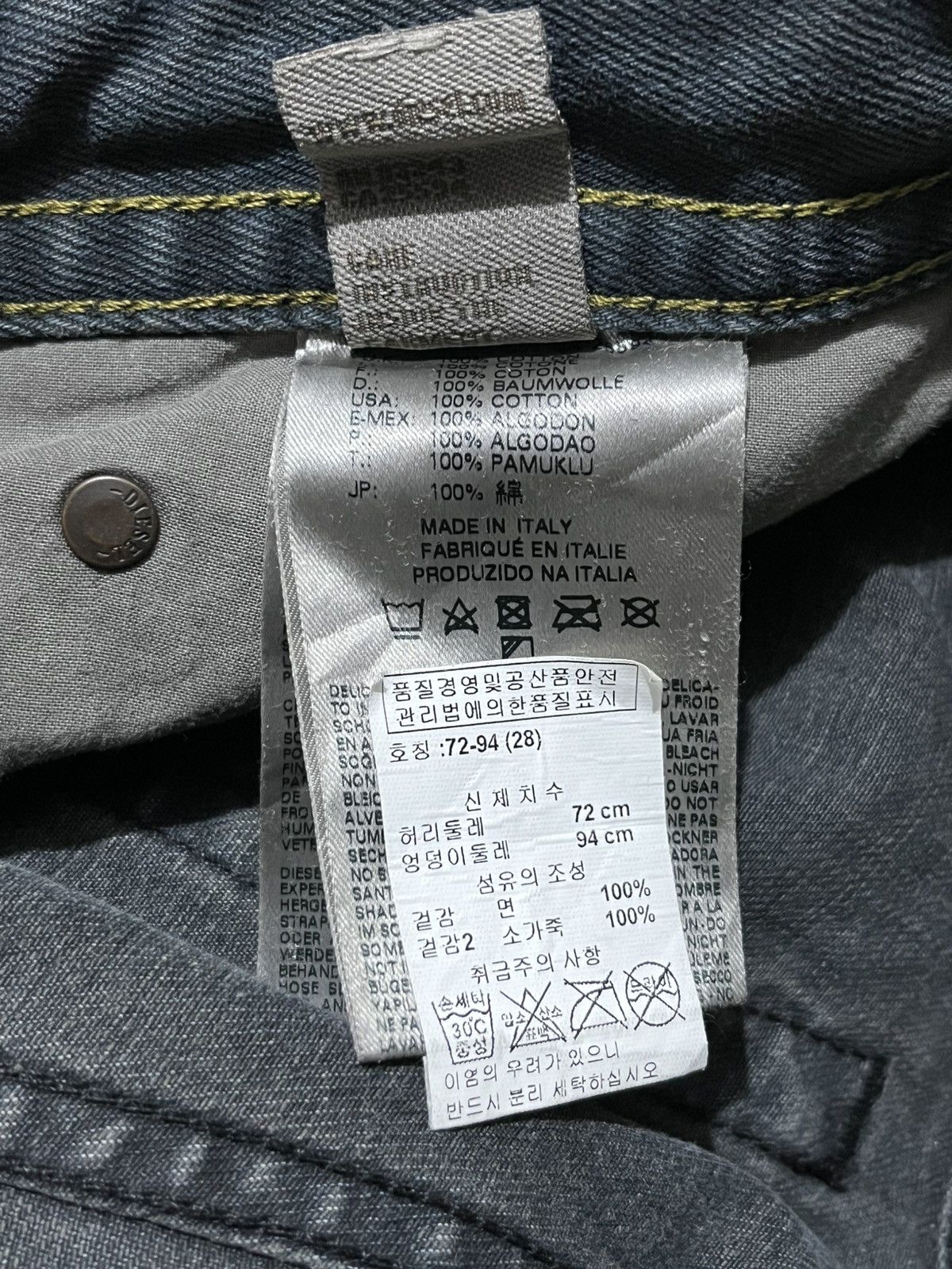Diesel Diesel industry Acid Wash by daniel LEE Size US 28 / EU 44 - 13 Thumbnail