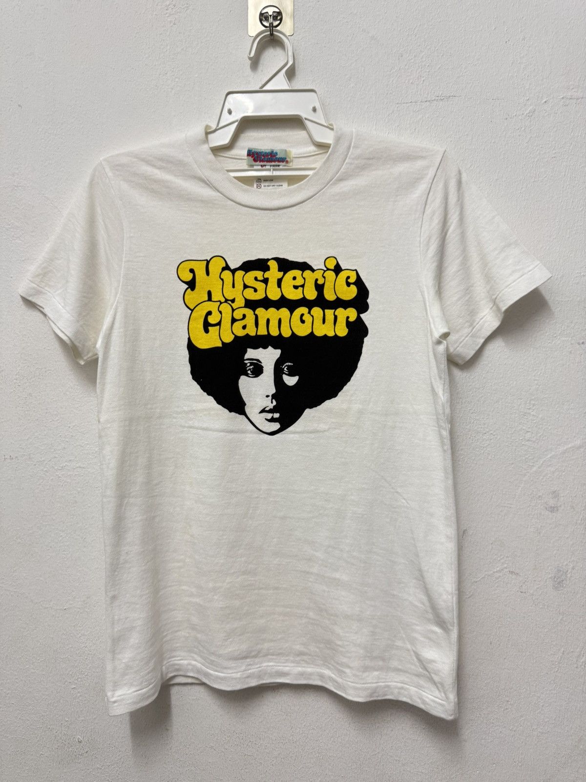 Hysteric Glamour Alfro Women Photo Head T shirt Japanese