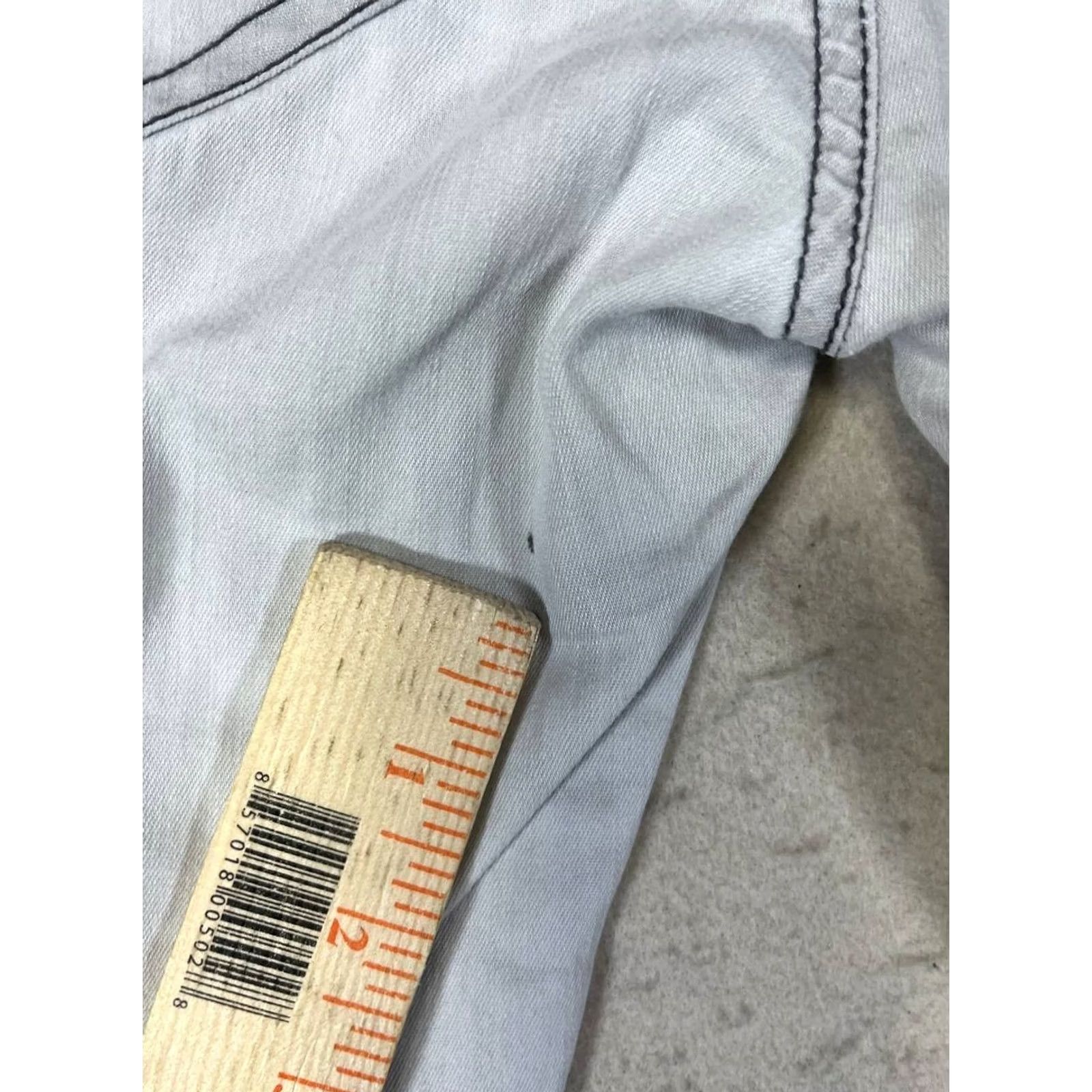 Armani Exchange Armani Exchange A/X Women Jeans Skinny Gray Size 4 Denim 5-Pocket Slimming Regular Pants Size 27" / US 4 / IT 40 - 7 Thumbnail