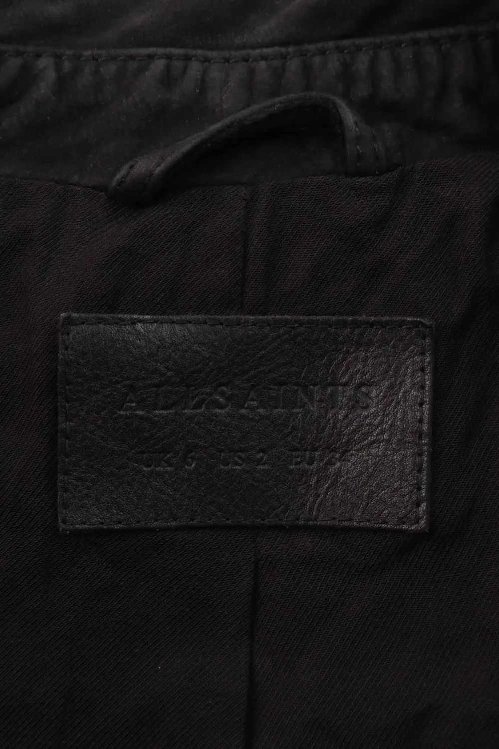 Allsaints Women's AllSaints Willow Leather Biker Jacket Size XS Size XS / US 0-2 / IT 36-38 - 4 Thumbnail