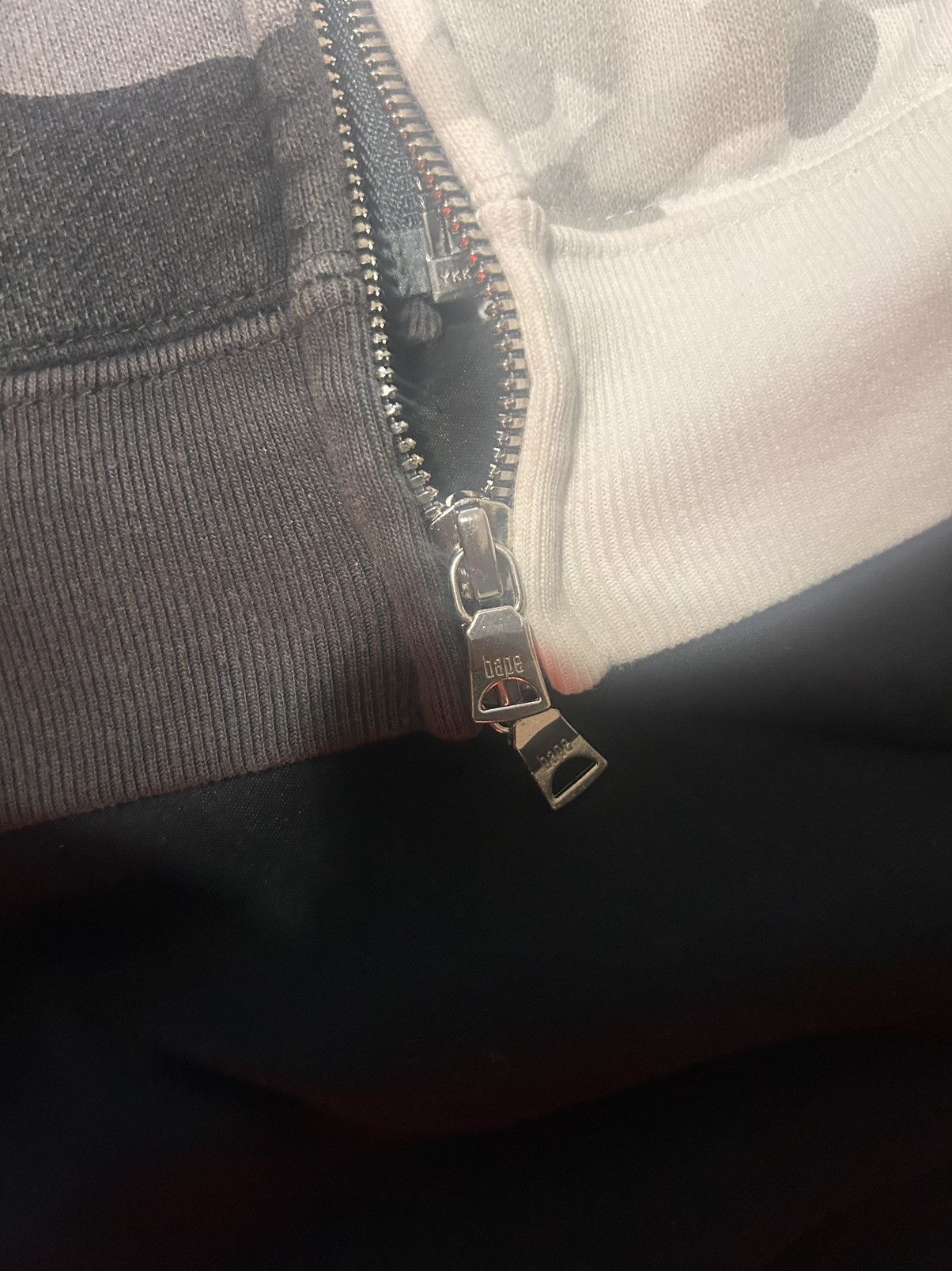 Bape Bape Half Zip Hoodie Size US L / EU 52-54 / 3 - 6 Thumbnail