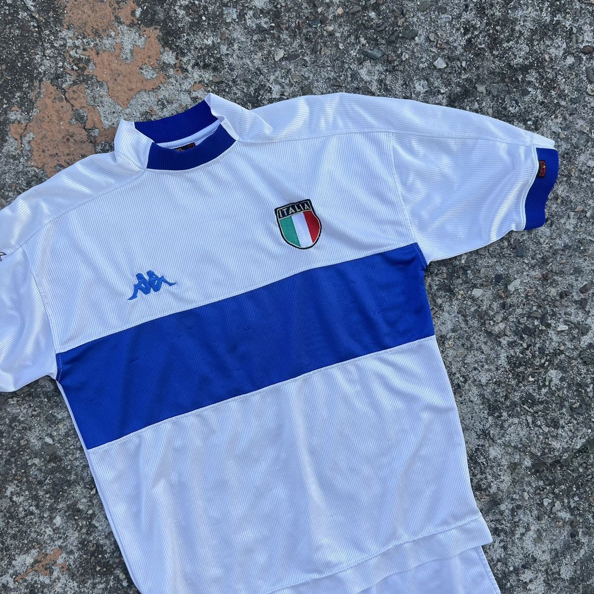 Kappa × Vintage 🔷Vintage Kappa Italy Soccer jersey🔷 Size US S / EU 44-46 / 1 - 2 Thumbnail