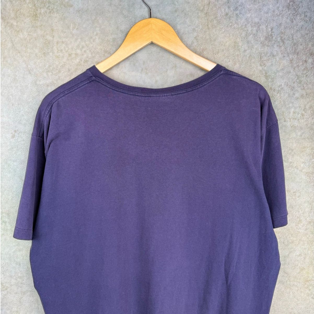 Polo Ralph Lauren VTG 90s Polo Ralph Lauren T Shirt Mens Sz L Navy Blue Pocket Size US L / EU 52-54 / 3 - 7 Thumbnail