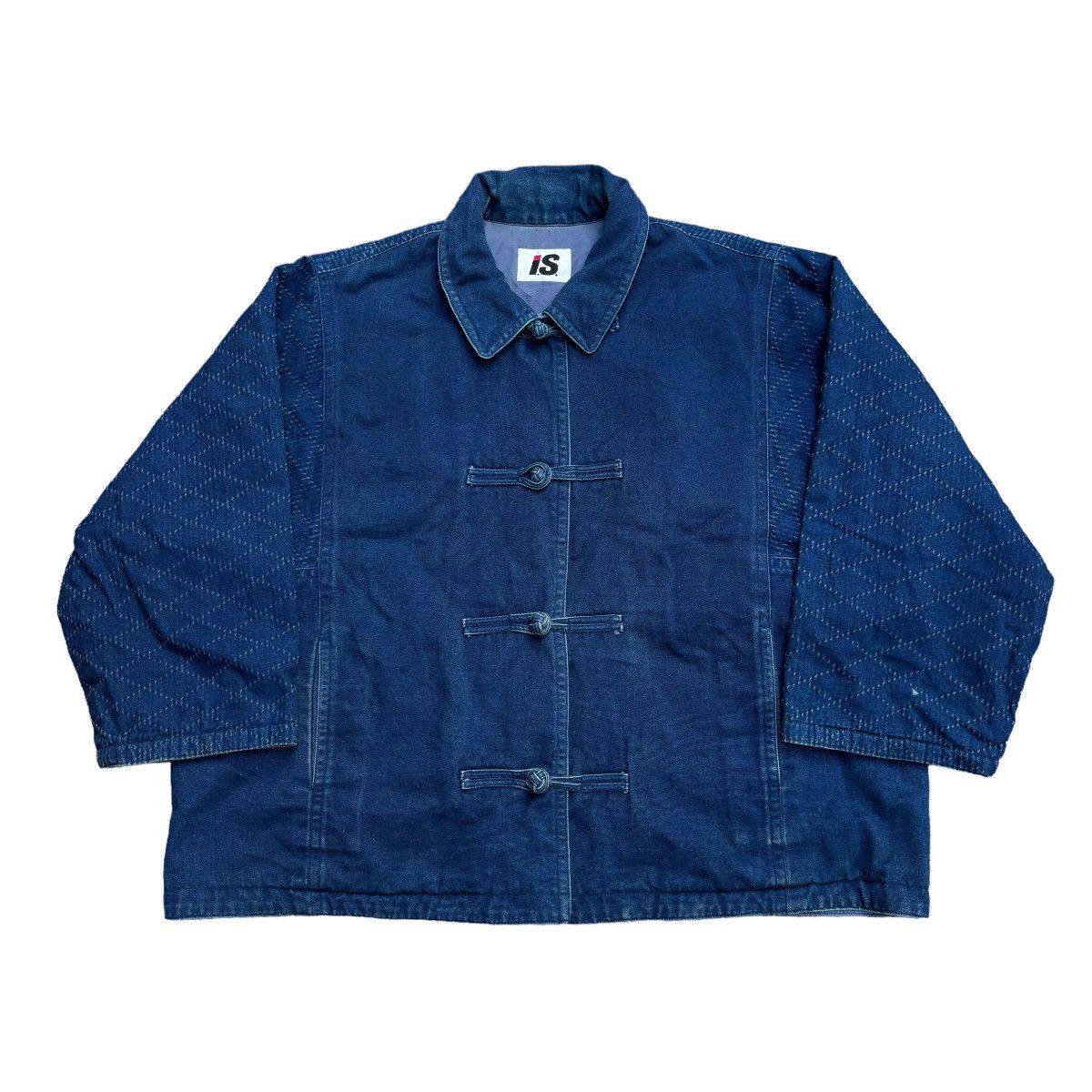 Issey Miyake Vintage Issey Miyake Sashiko Reversible Denim Jacket Size US M / EU 48-50 / 2 - 3 Thumbnail