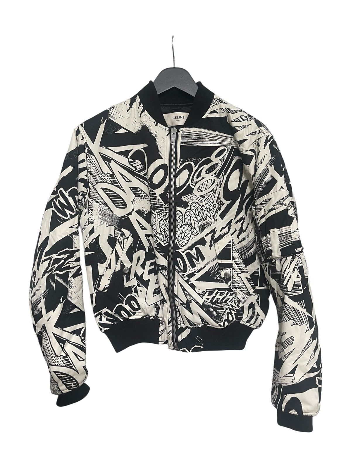 Celine CELINE CHRISTIAN MARCLAY Bomber Jacket Size M Size M / US 6-8 / IT 42-44 - 1 Thumbnail