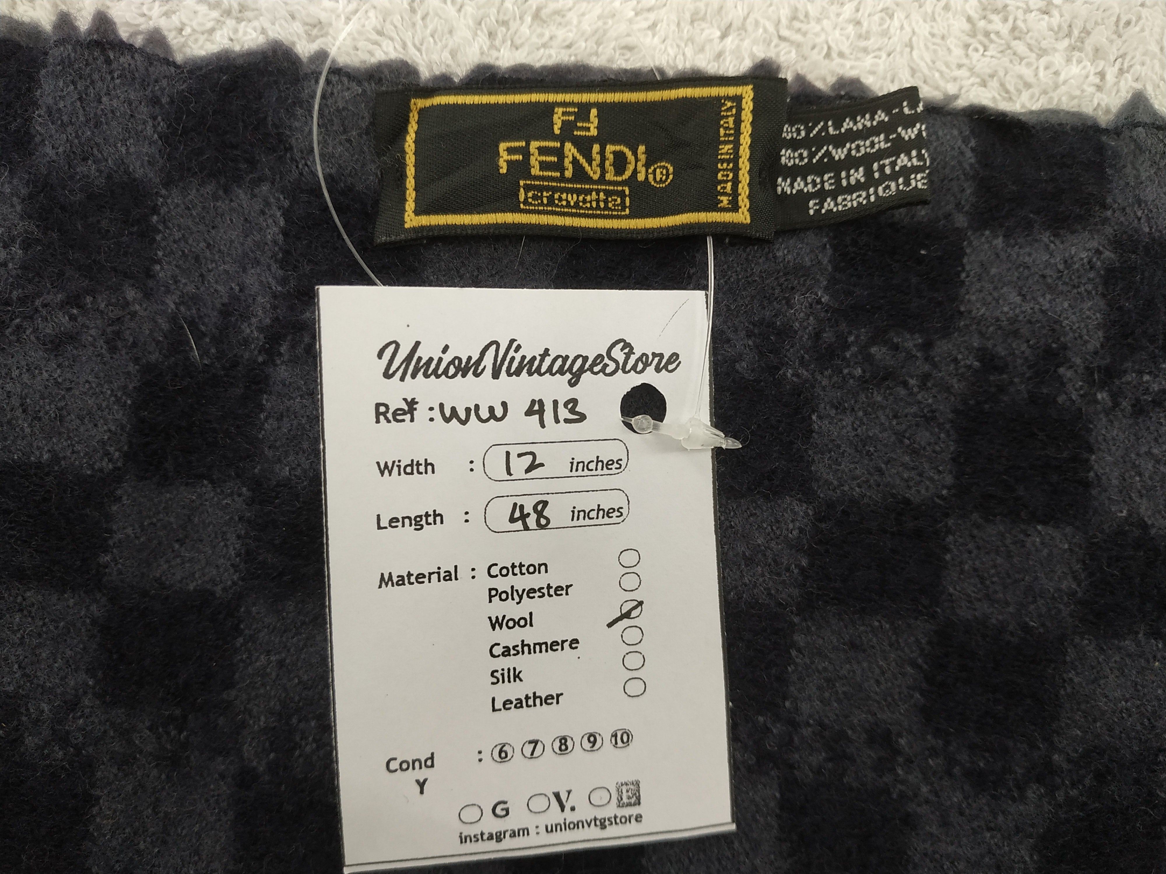 Vintage Fendi Scarf / Muffler / Neckwear Size ONE SIZE - 6 Thumbnail