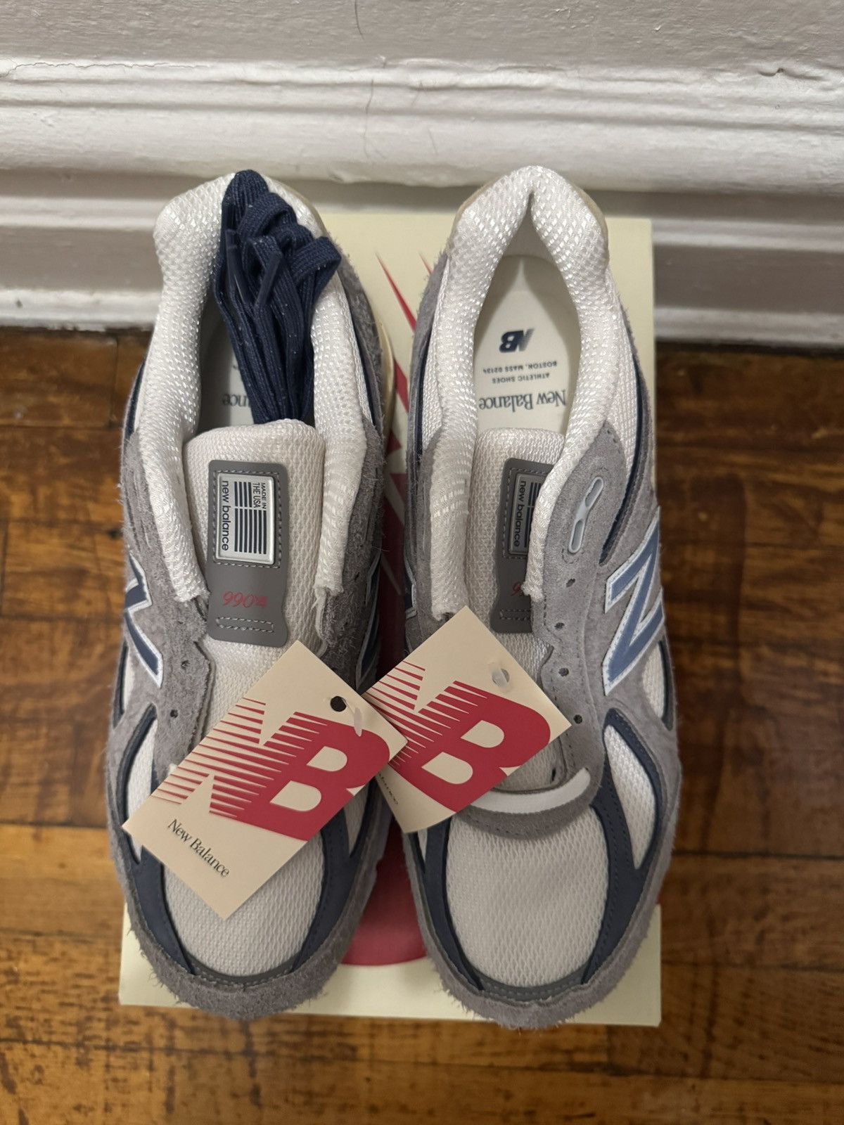 Aime Leon Dore × New Balance Aimé Leon Dore x New Balance MiUSA 990 “Grey Day” Size US 8 / EU 41 - 2 Thumbnail