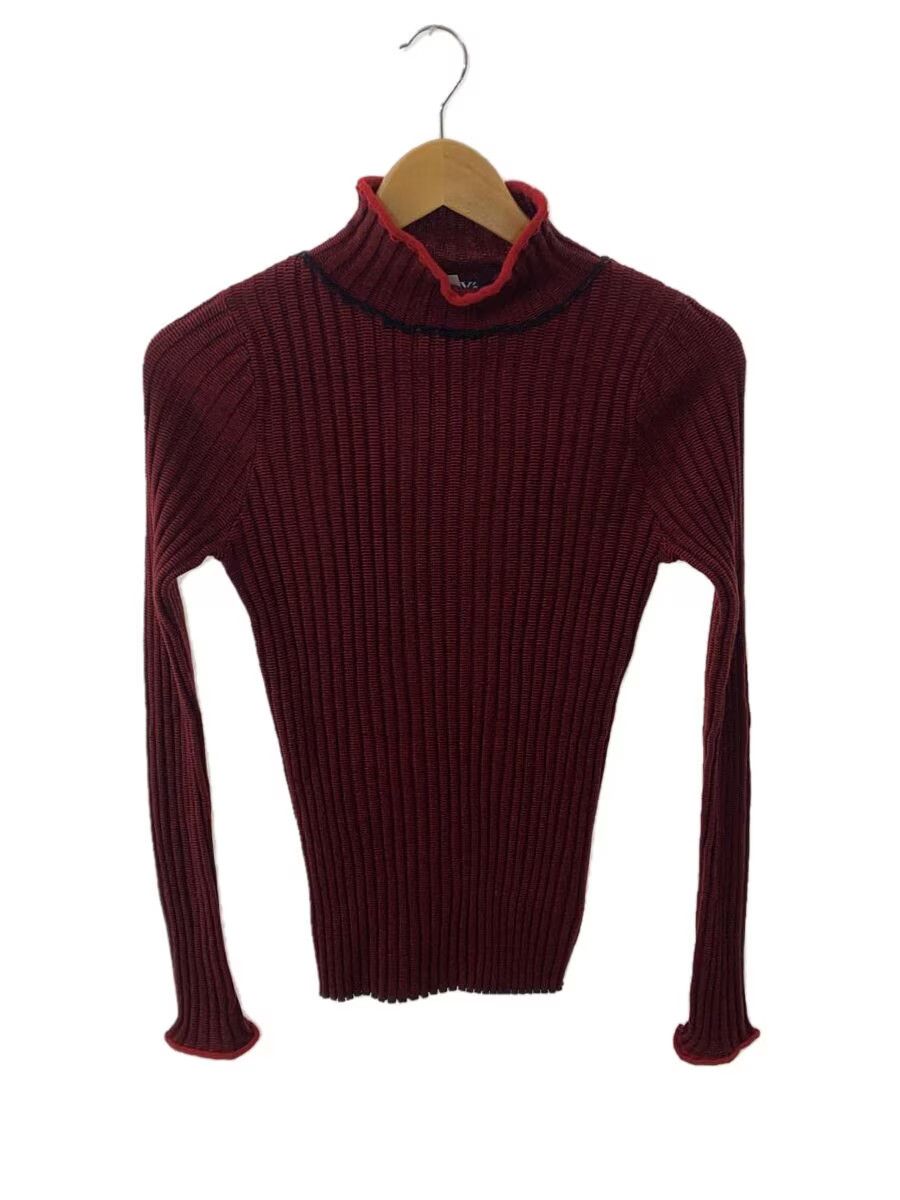 Y's × Yohji Yamamoto Turtleneck Ribbed Wool Knit Sweater Size M / US 6-8 / IT 42-44 - 1 Thumbnail