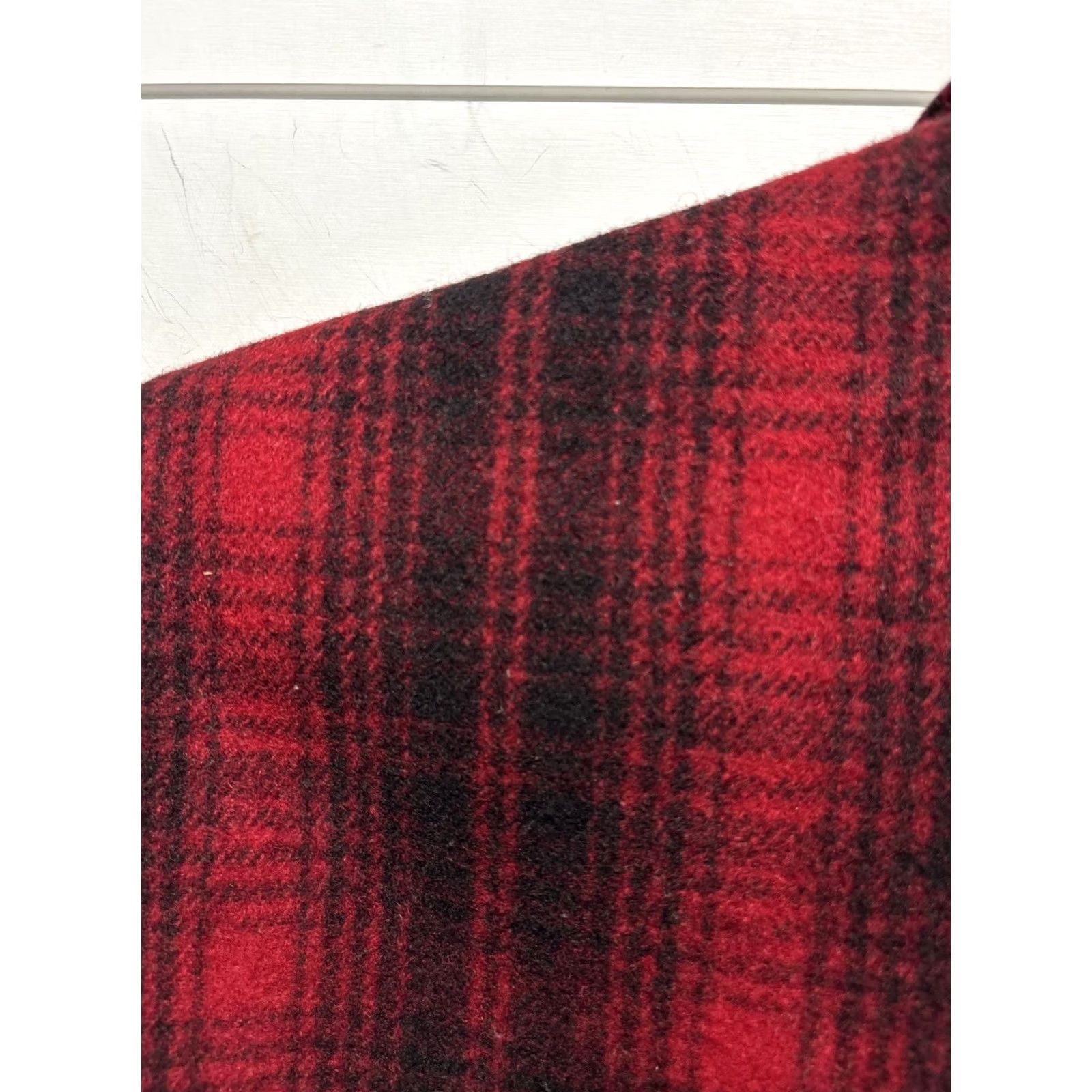 Vintage VINTAGE Bemidji Woolen Mills USA Plaid 100% Wool Shacket Coat Jacket Mens Large Red Size US L / EU 52-54 / 3 - 6 Thumbnail