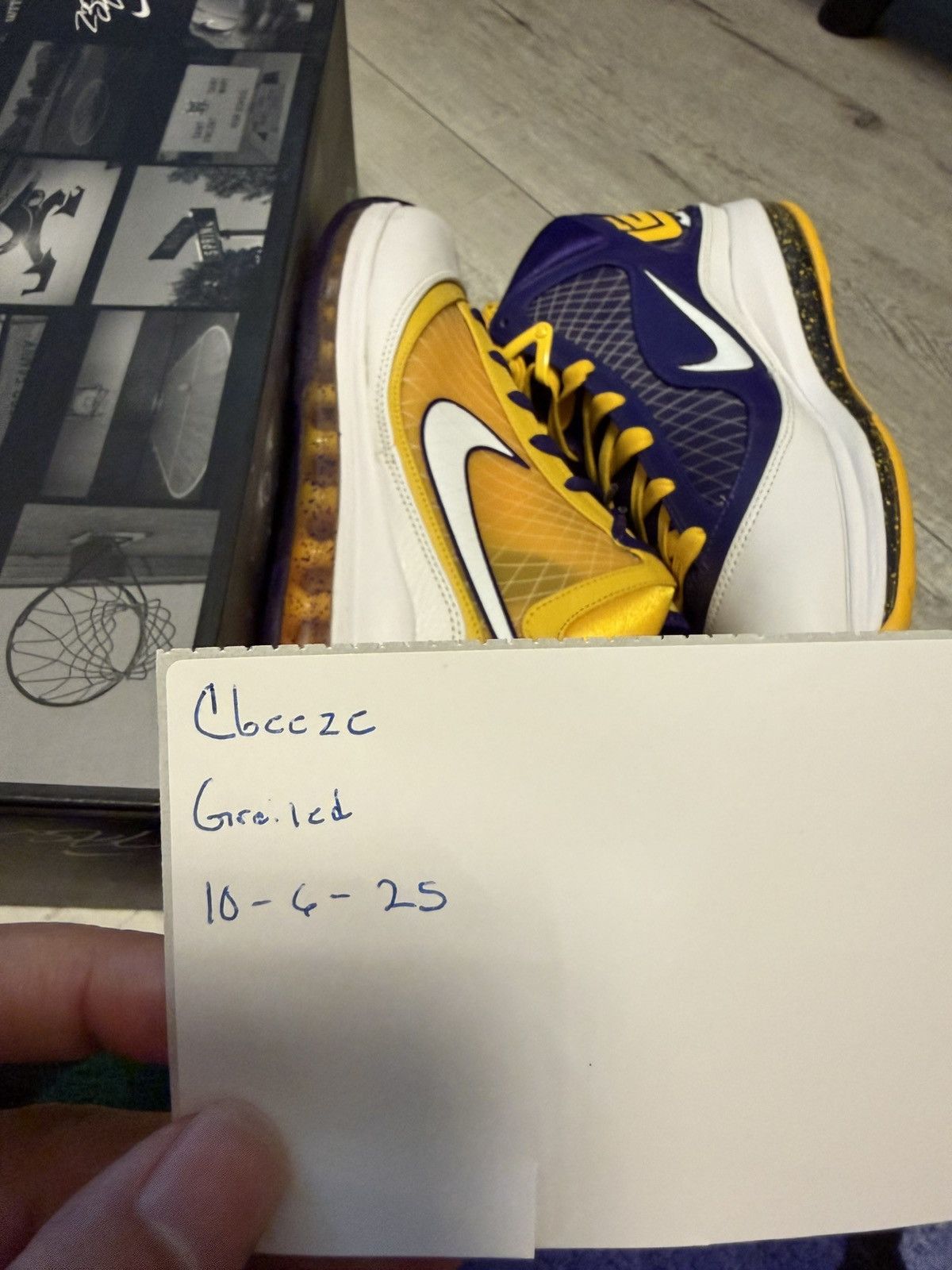 Nike Nike LeBron 7 “Media Day” Size 9 – Lakers Colorway Size US 9 / EU 42 - 2 Thumbnail