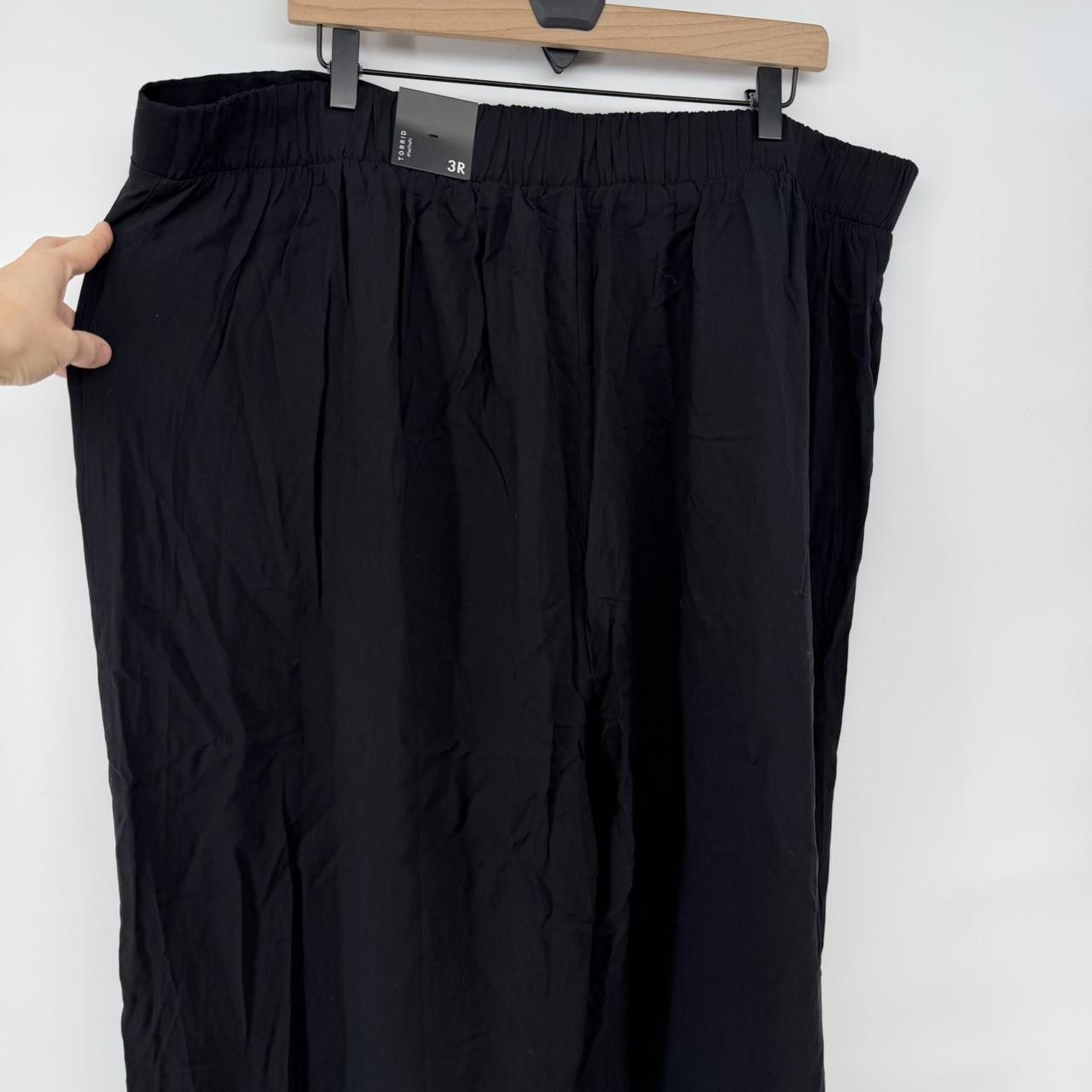 Torrid Nwt Torrid Black Wide Leg Size 42" / US 20 - 4 Thumbnail