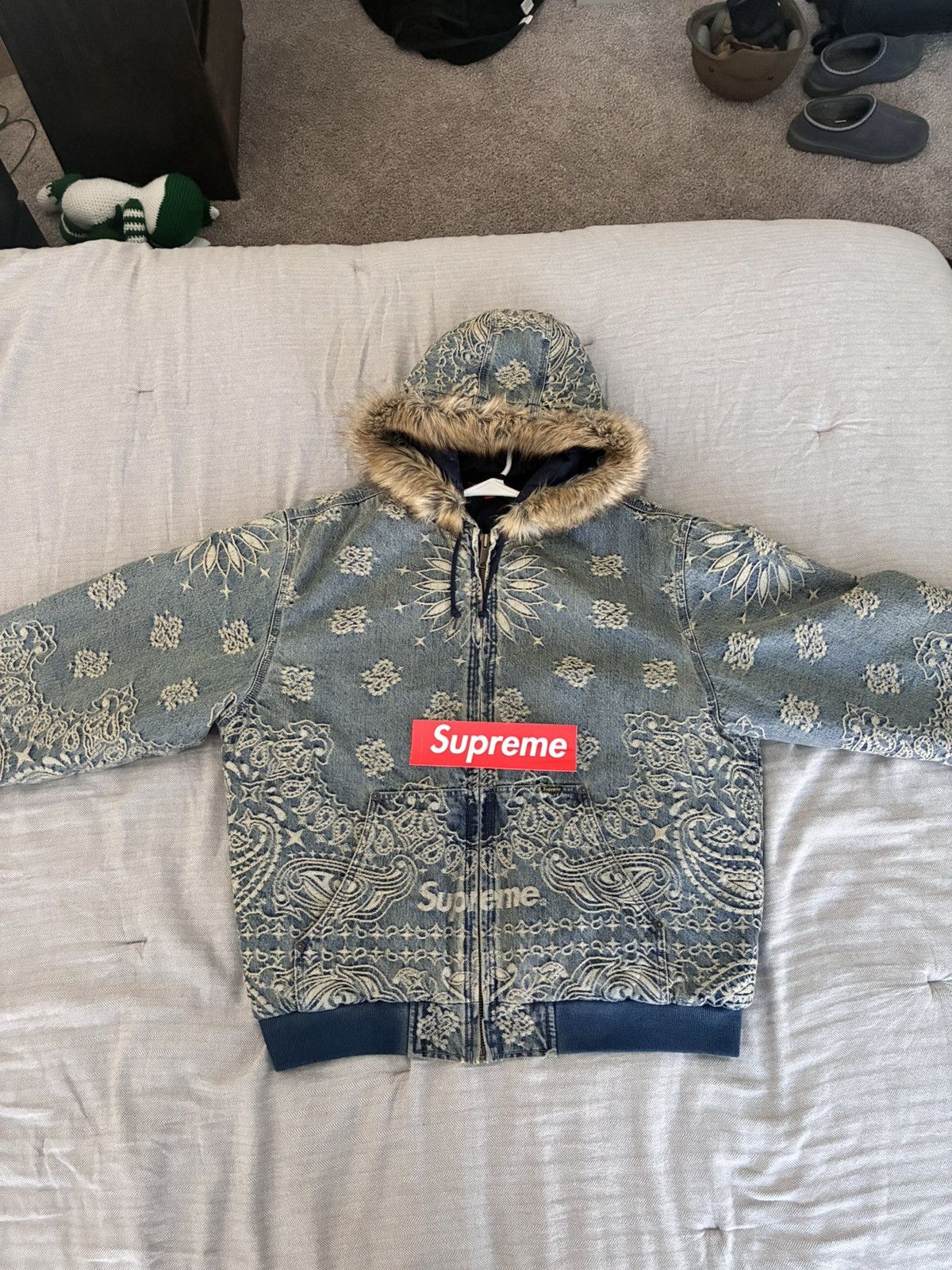 Supreme Supreme Eye Of Horus Jacket | Grailed