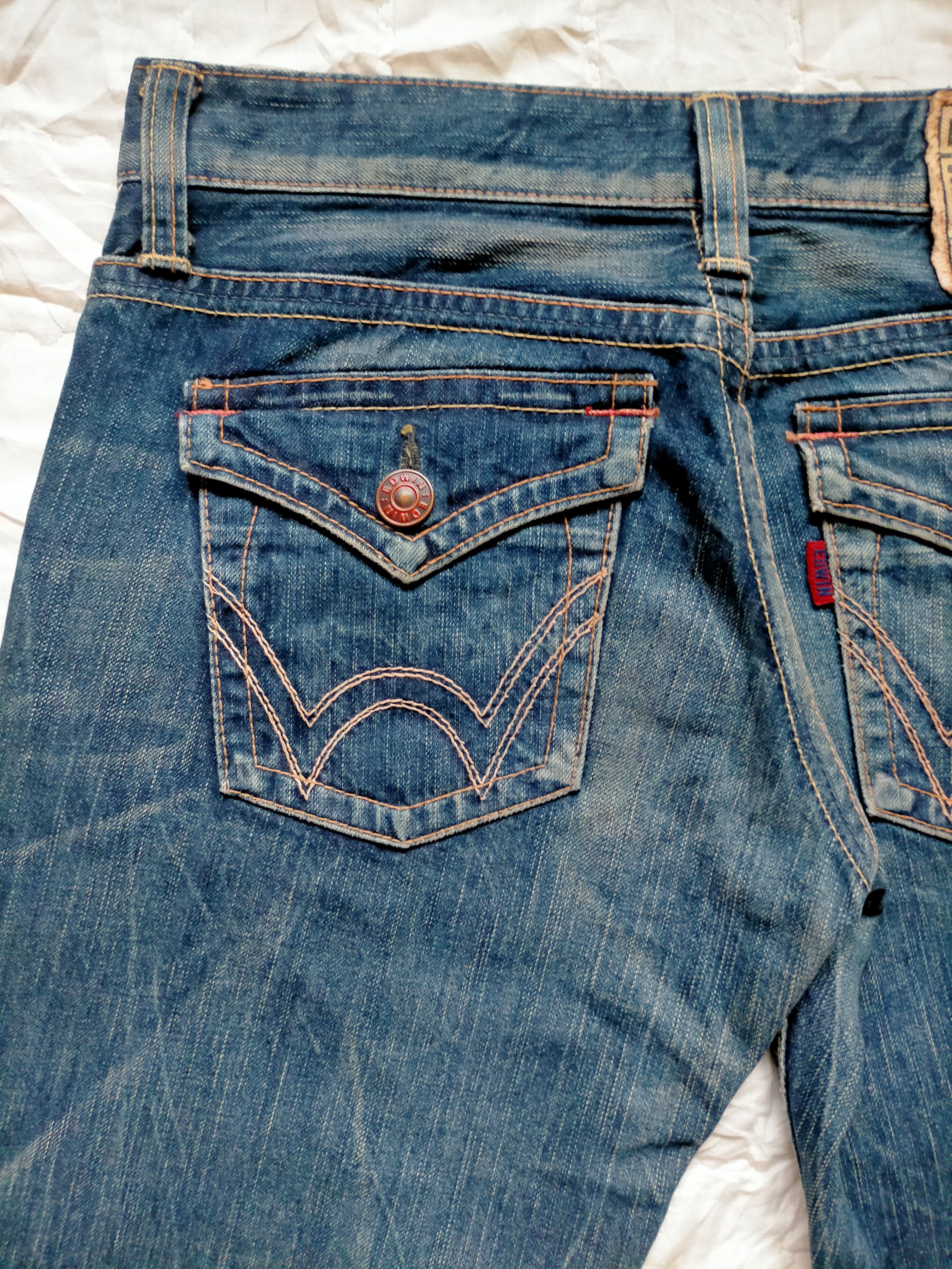 Edwin Flare Jeans Edwin 503 Blue trip Boot cut denim Size US 30 / EU 46 - 10 Thumbnail
