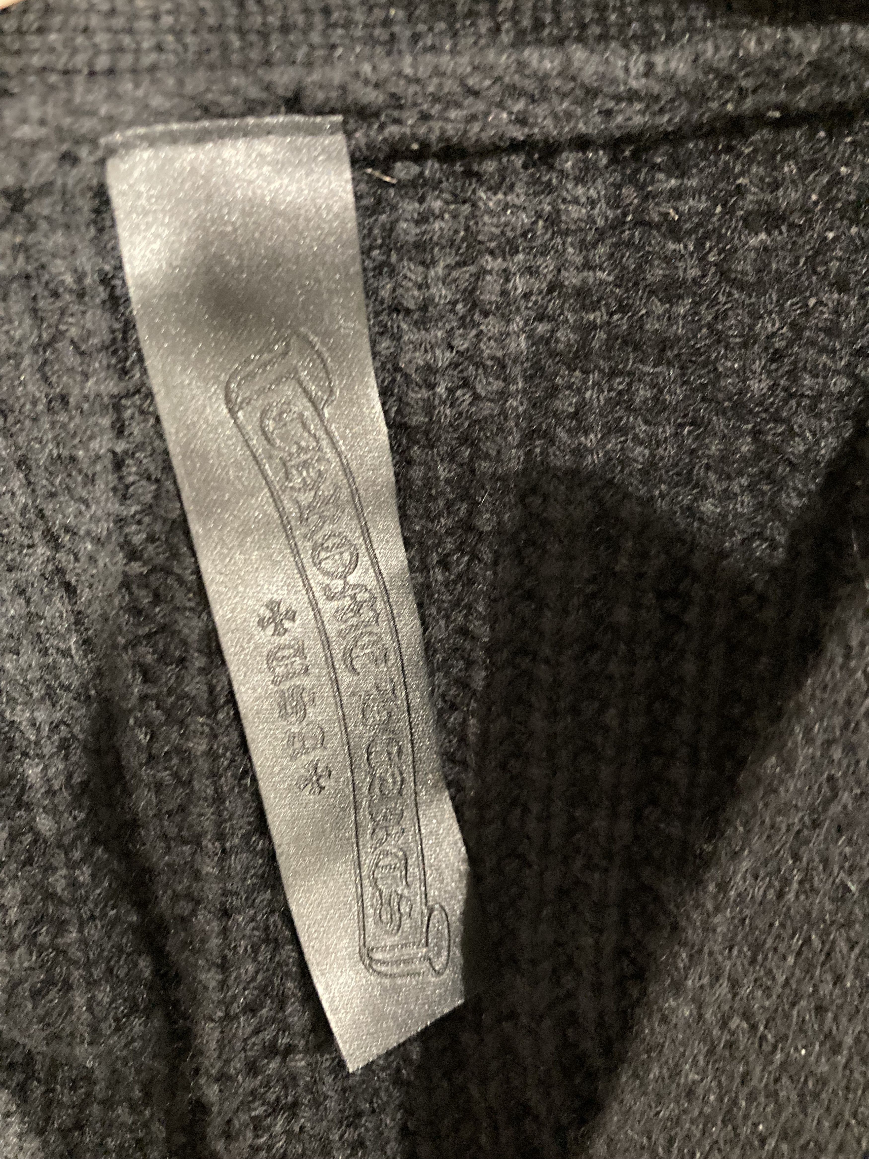 Chrome Hearts Chrome Hearts Cashmere Waffle Cross Patch Cardigan Sweater Size S / US 4 / IT 40 - 6 Thumbnail