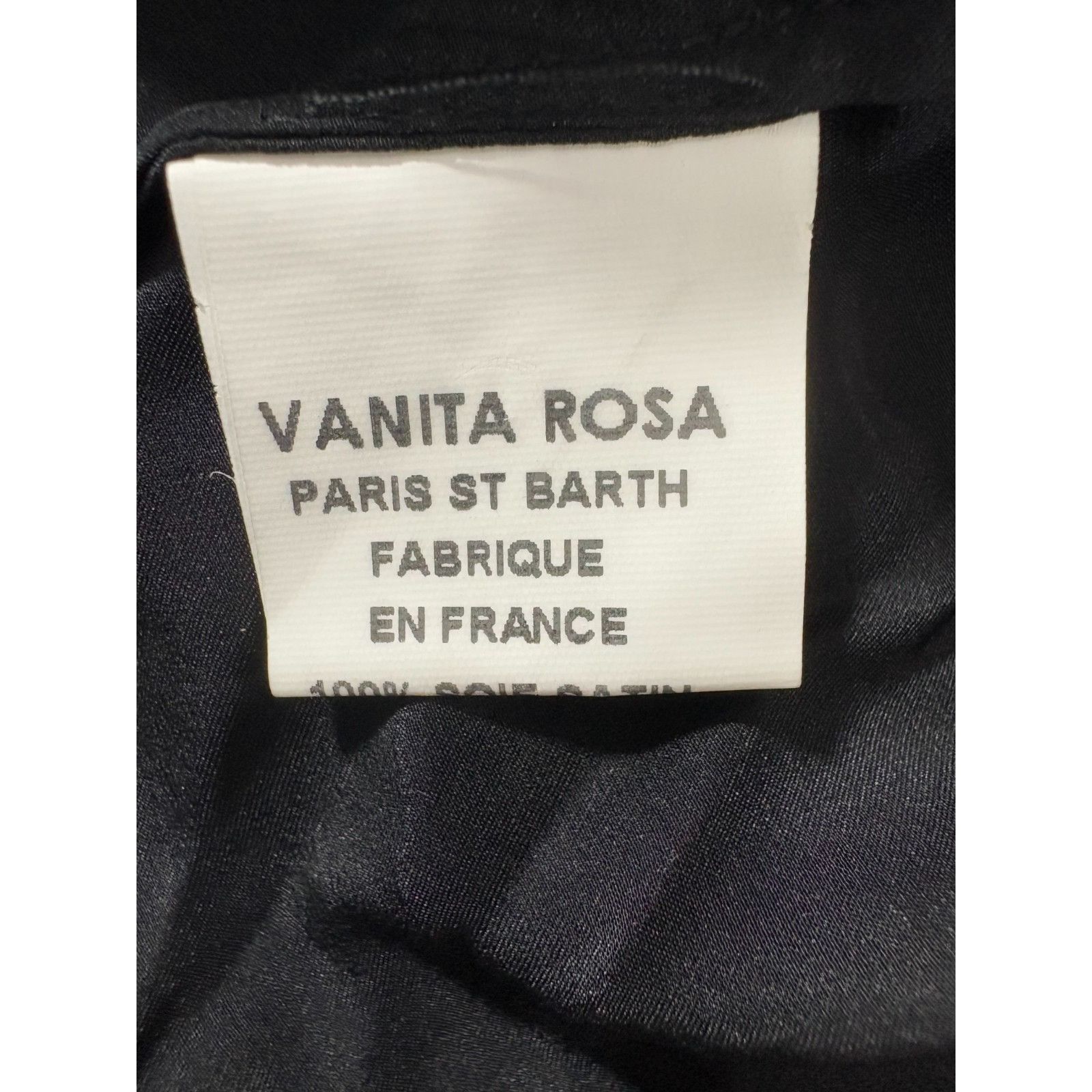 Other Vanita Rosa Atelier Paris St Barth 100% satin silk top blous Size ONE SIZE - 3 Thumbnail