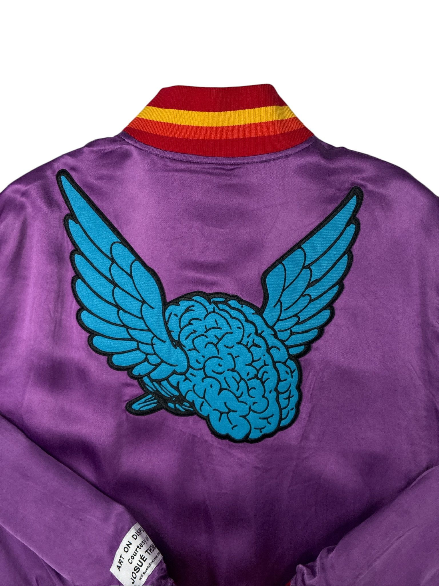 Gallery Dept. GALLERY DEPT MVP SATIN JACKET PURPLE Size US M / EU 48-50 / 2 - 8 Thumbnail