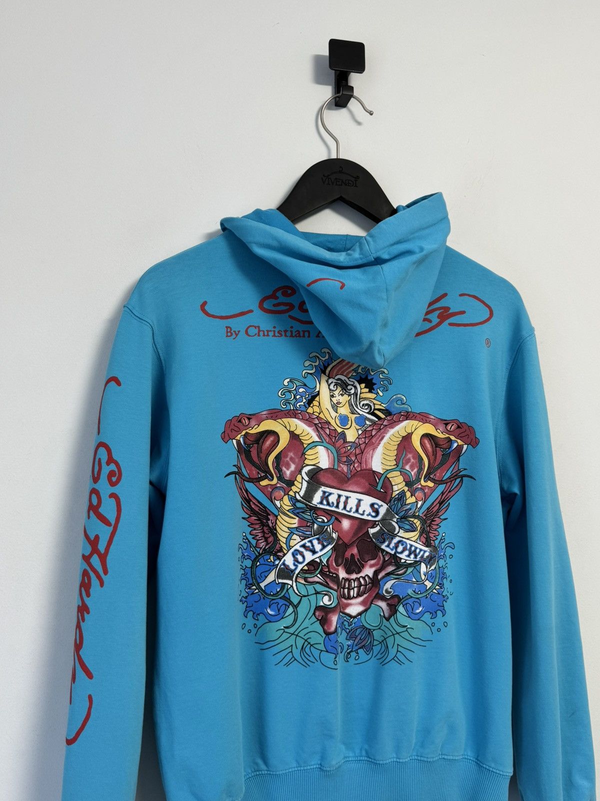 Ed Hardy Ed Hardy Vintage Y2K Style Hoodie Skull Women’s L Size L / US 10 / IT 46 - 14 Thumbnail