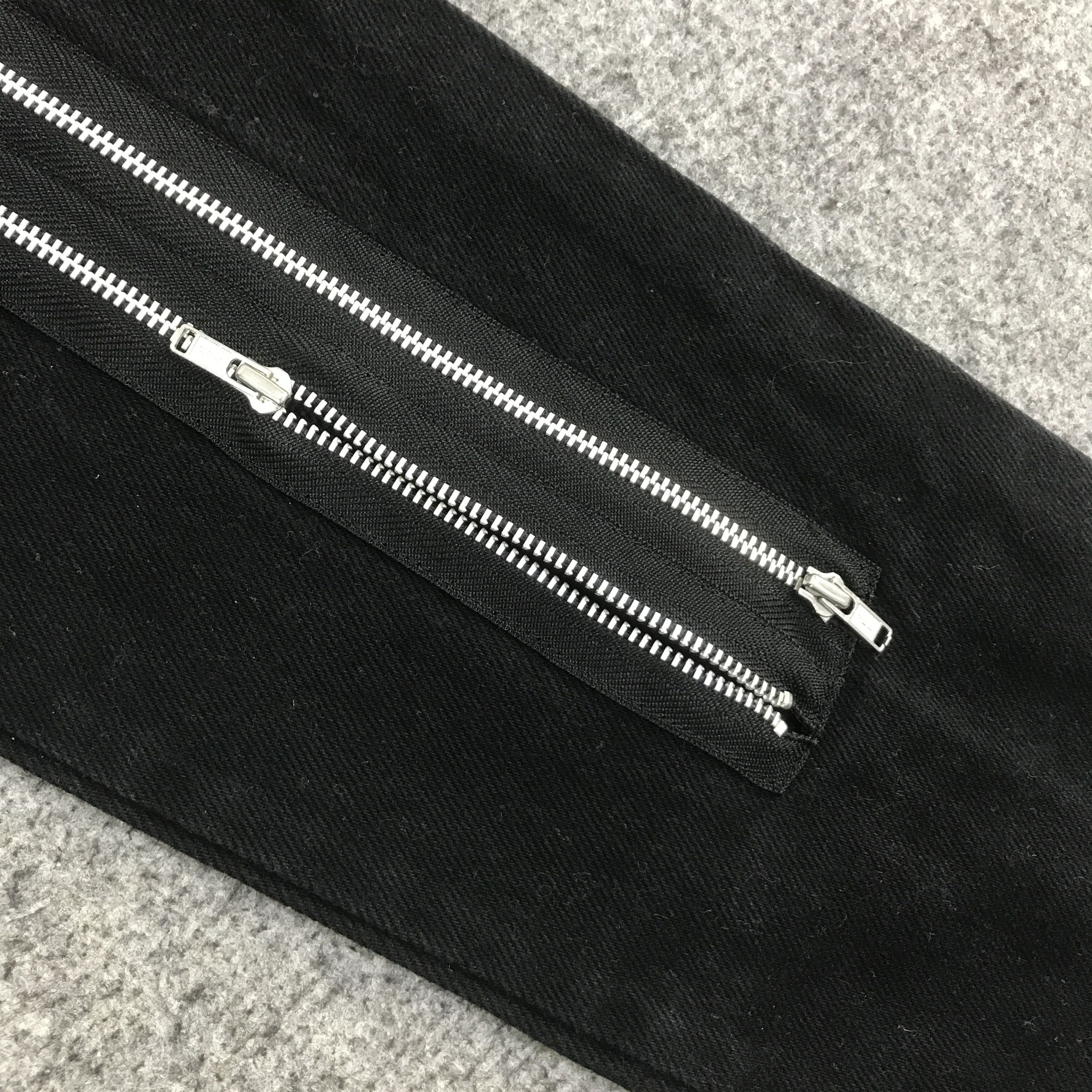 Japanese Brand 666 JAPAN BLACK PUNK IFSIXWASNINE STYLE PANT K130B15 Size US 32 / EU 48 - 14 Thumbnail