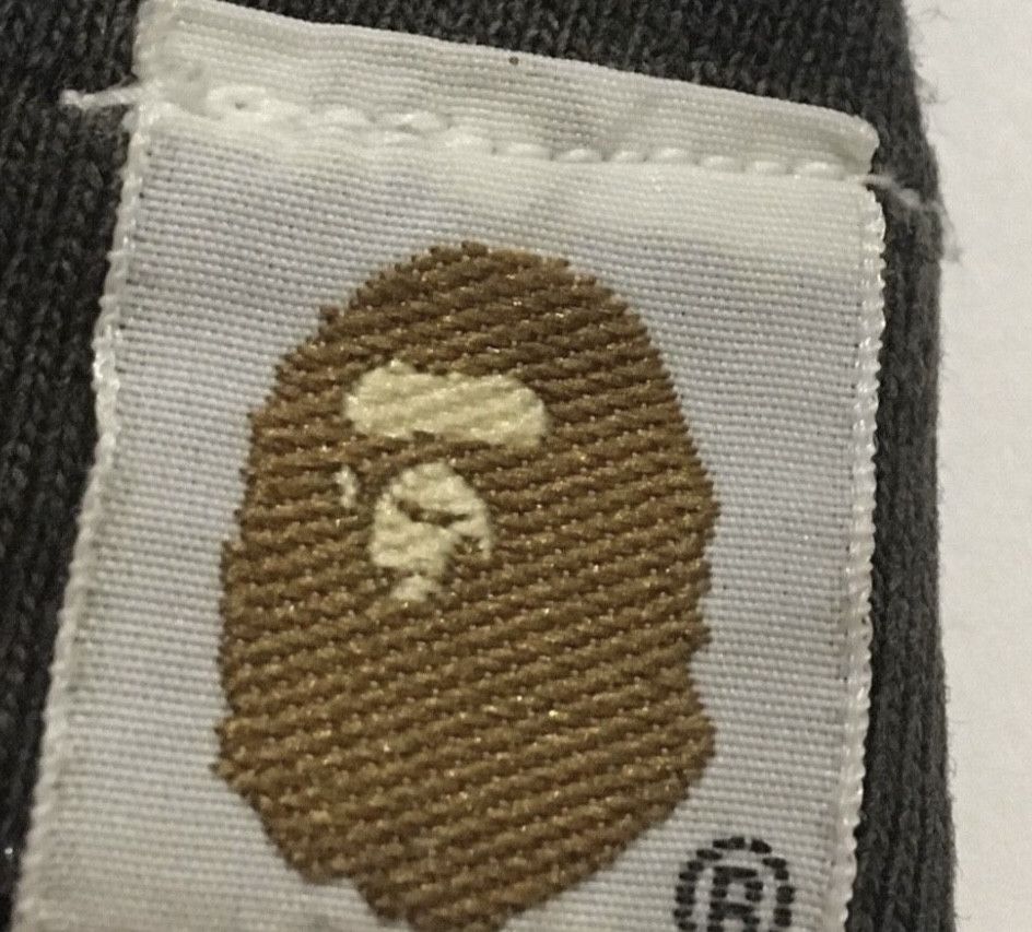 Bape Bape camo logo tee shirt Size US S / EU 44-46 / 1 - 6 Thumbnail