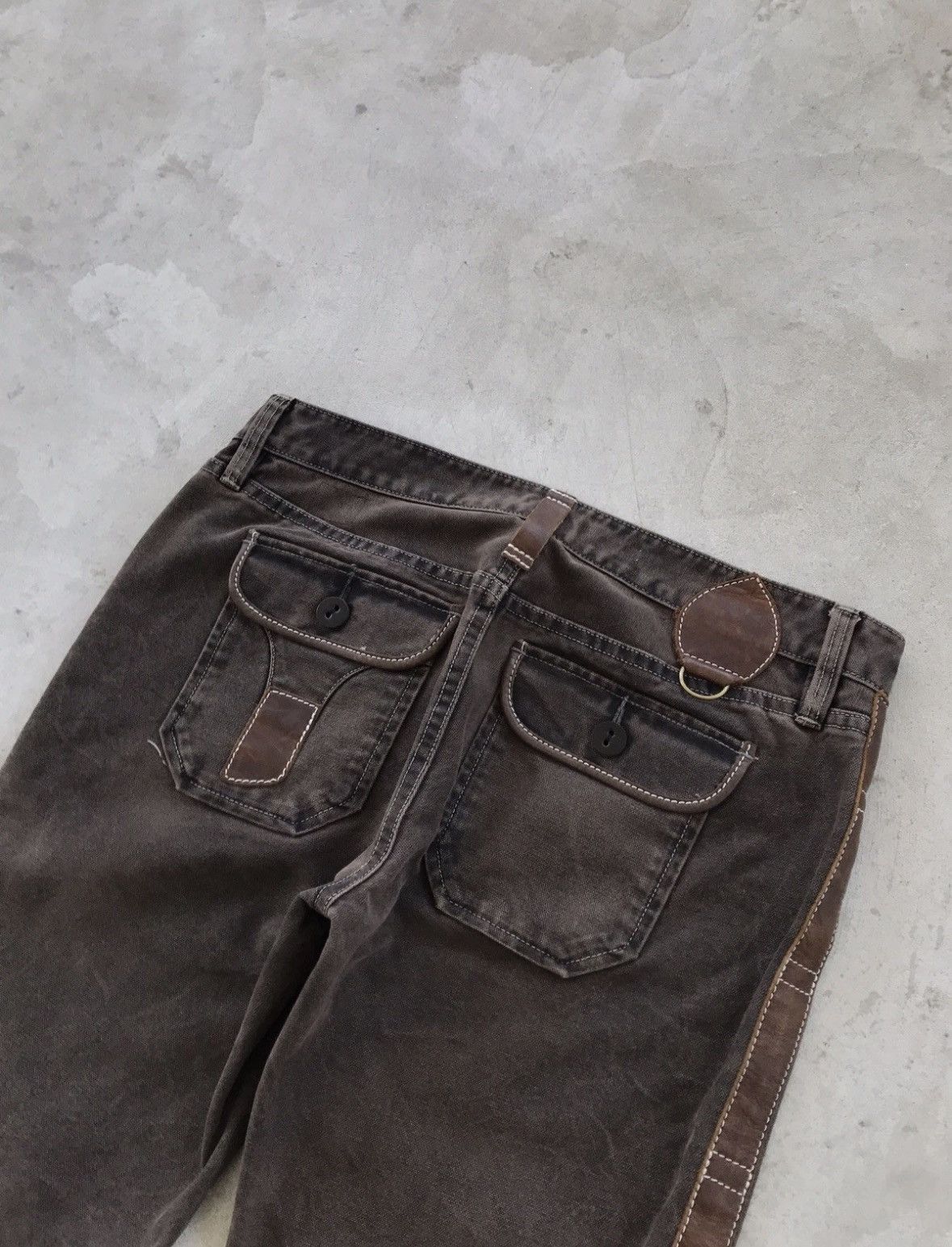 RRL Ralph Lauren RARE POLO RALPH LAUREN THOMPSON WOMANS VINTAGE PANTS Size 27" / US 4 / IT 40 - 7 Thumbnail