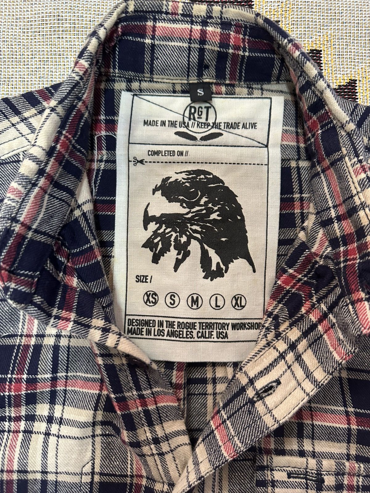 Rogue Territory Rogue Territory Plaid Long Sleeve Shirt Size US S / EU 44-46 / 1 - 3 Thumbnail