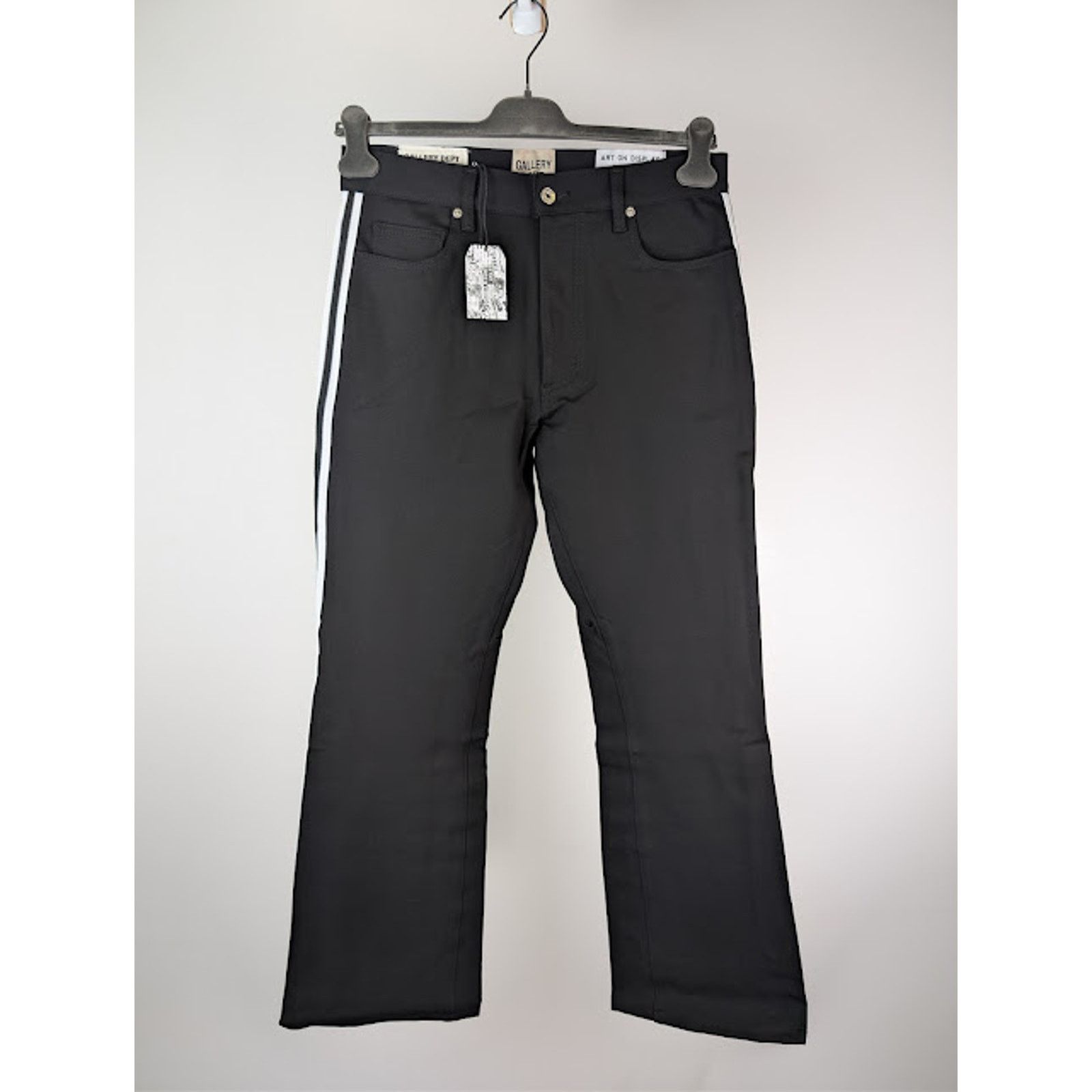 Gallery Dept. o1rshd1 Striped Logan Poly Flared Pants in Black Size US 34 / EU 50 - 2 Thumbnail