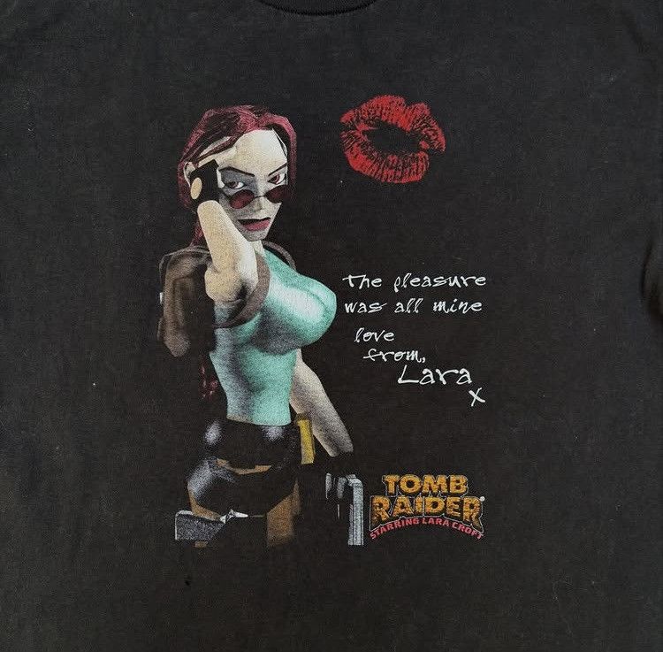 Other lara croft Vintage tee “Tomb raider II” 1997 Size US M / EU 48-50 / 2 - 2 Thumbnail