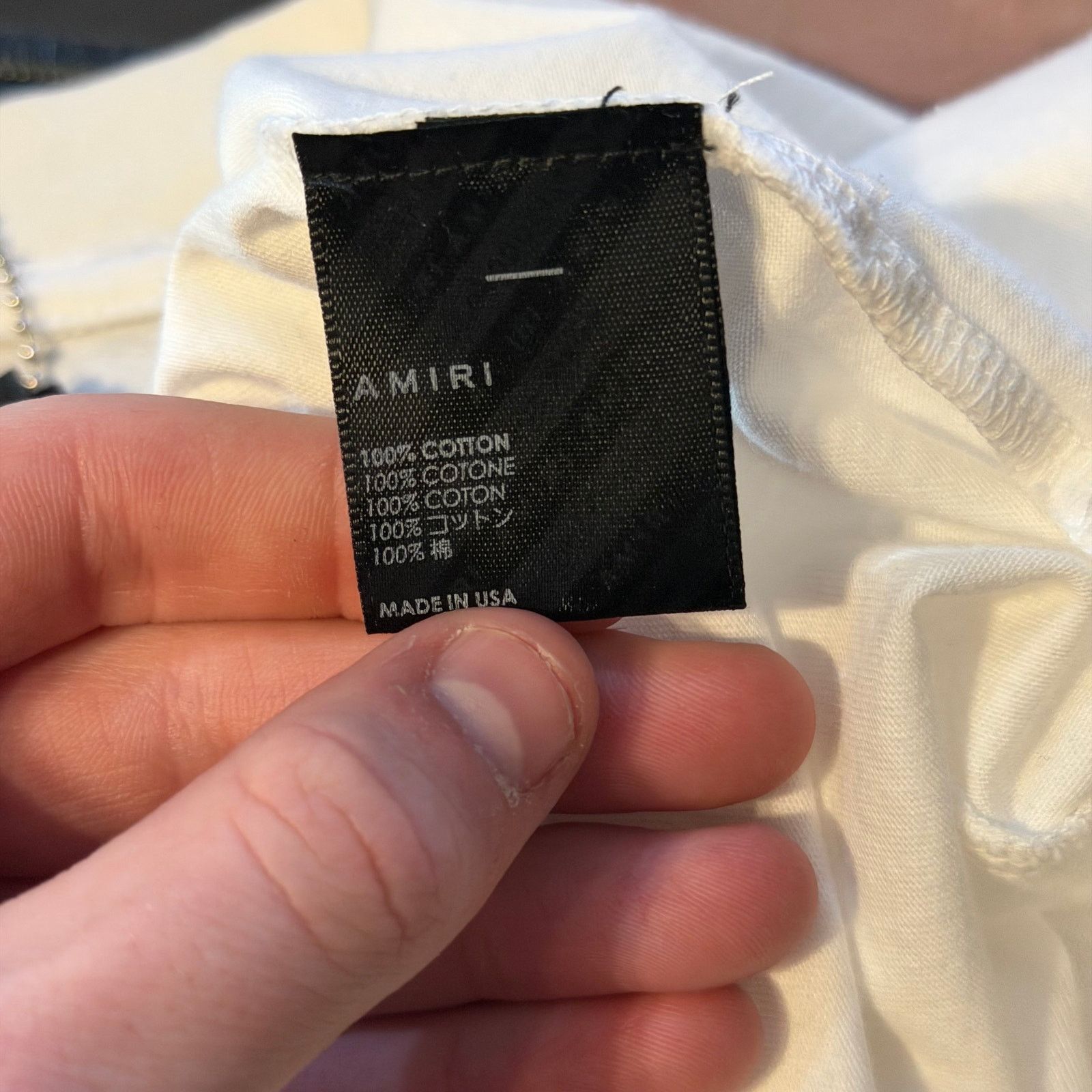 Amiri Amiri Core Logo T-Shirt` Size US M / EU 48-50 / 2 - 4 Thumbnail