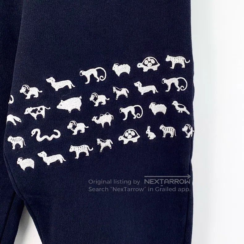 Thom Browne Thom Browne size 2 Navy blue long pants Size US 40 / EU 56 - 4 Thumbnail