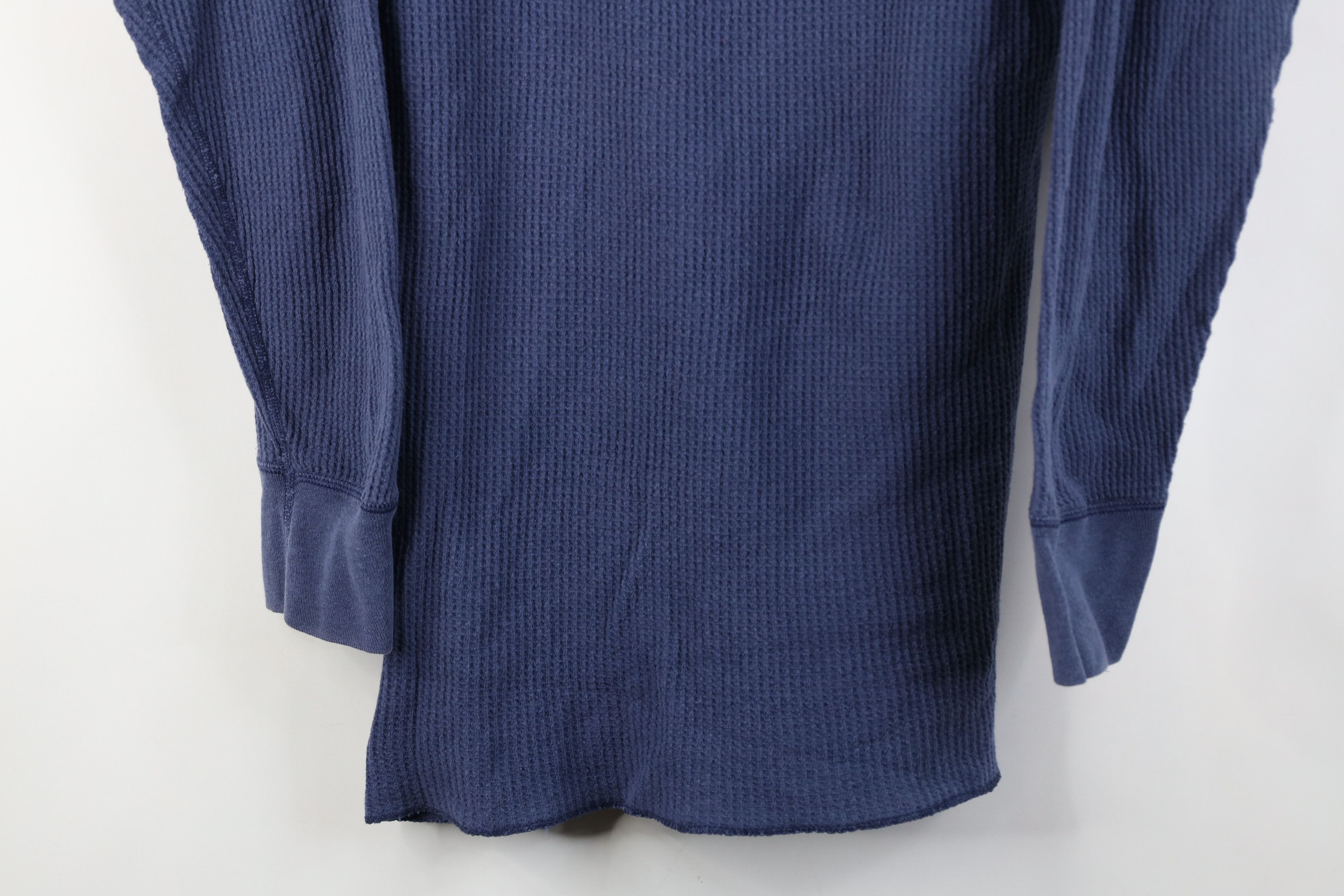 Vintage Vintage 90s Streetwear Knit Long Sleeve Henley T-Shirt Size US L / EU 52-54 / 3 - 3 Thumbnail