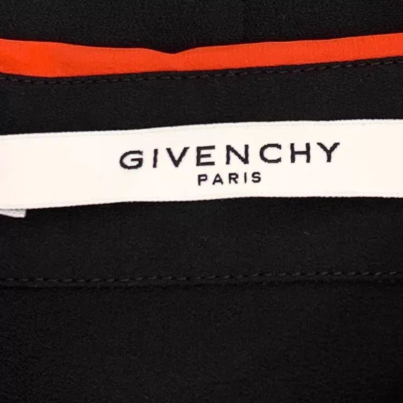 Givenchy Givenchy Black Silk Revere Collar Single Breasted Long-Sle Size XXS / US 00 / IT 34 - 5 Thumbnail