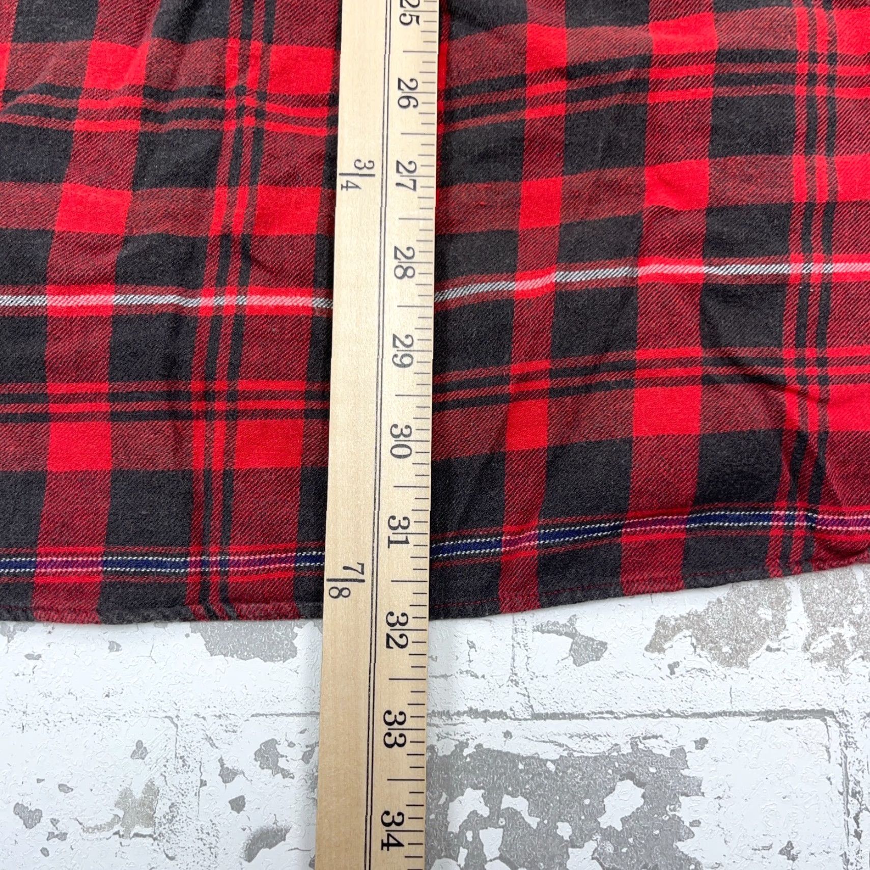 Ralph Lauren Ralph Lauren Button-Up Shirt Men XL Red Black Plaid Flannel Blaire Tartan Comfort Casual Size US XL / EU 56 / 4 - 7 Thumbnail
