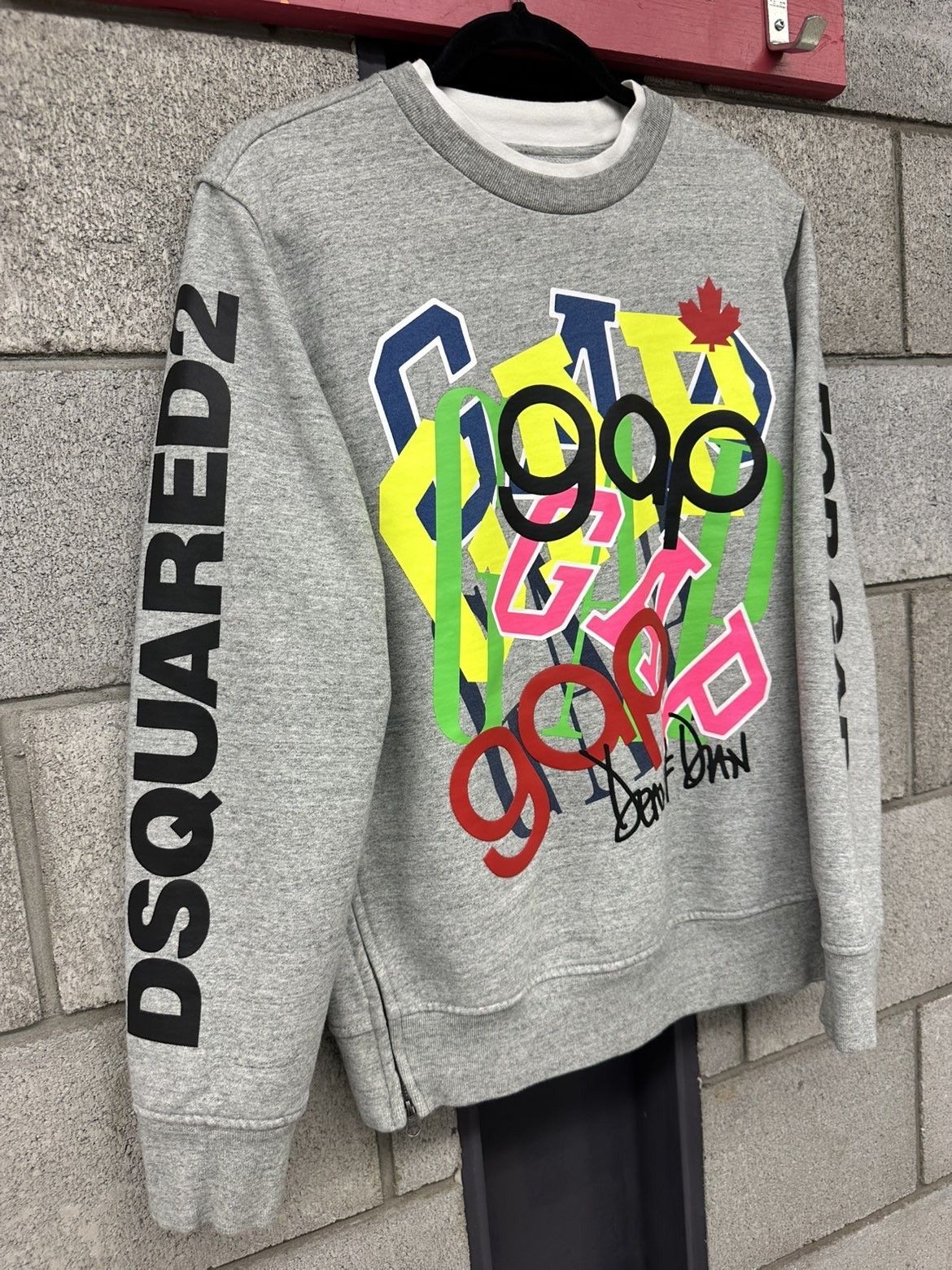 Dsquared2 Gap x Dsquared2 zip crewneck Size US S / EU 44-46 / 1 - 2 Thumbnail
