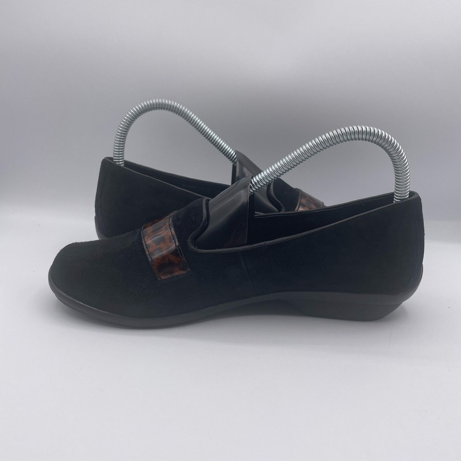 Dansko Dansko Olena Suede Shoes Slip On Black Womens Size US 7 / IT 37 - 6 Thumbnail
