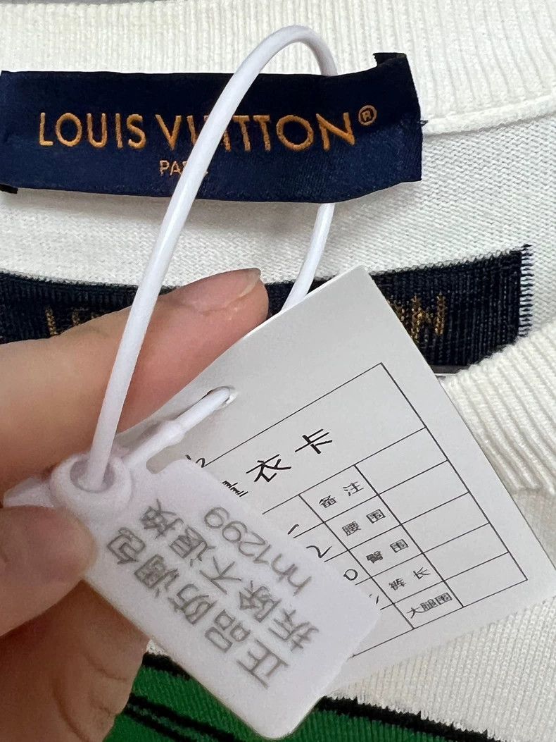 Louis Vuitton Louis Vuitton Paper airplane doll knitted short sleeves Size US L / EU 52-54 / 3 - 6 Thumbnail