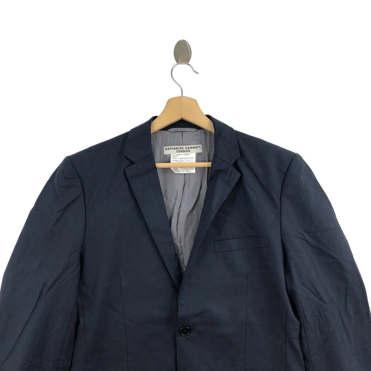 Katharine Hamnett London Vtg KATHARINE HAMNETT LONDON 2 Button Blazer Sport Coat Suit Size S / US 4 / IT 40 - 2 Thumbnail