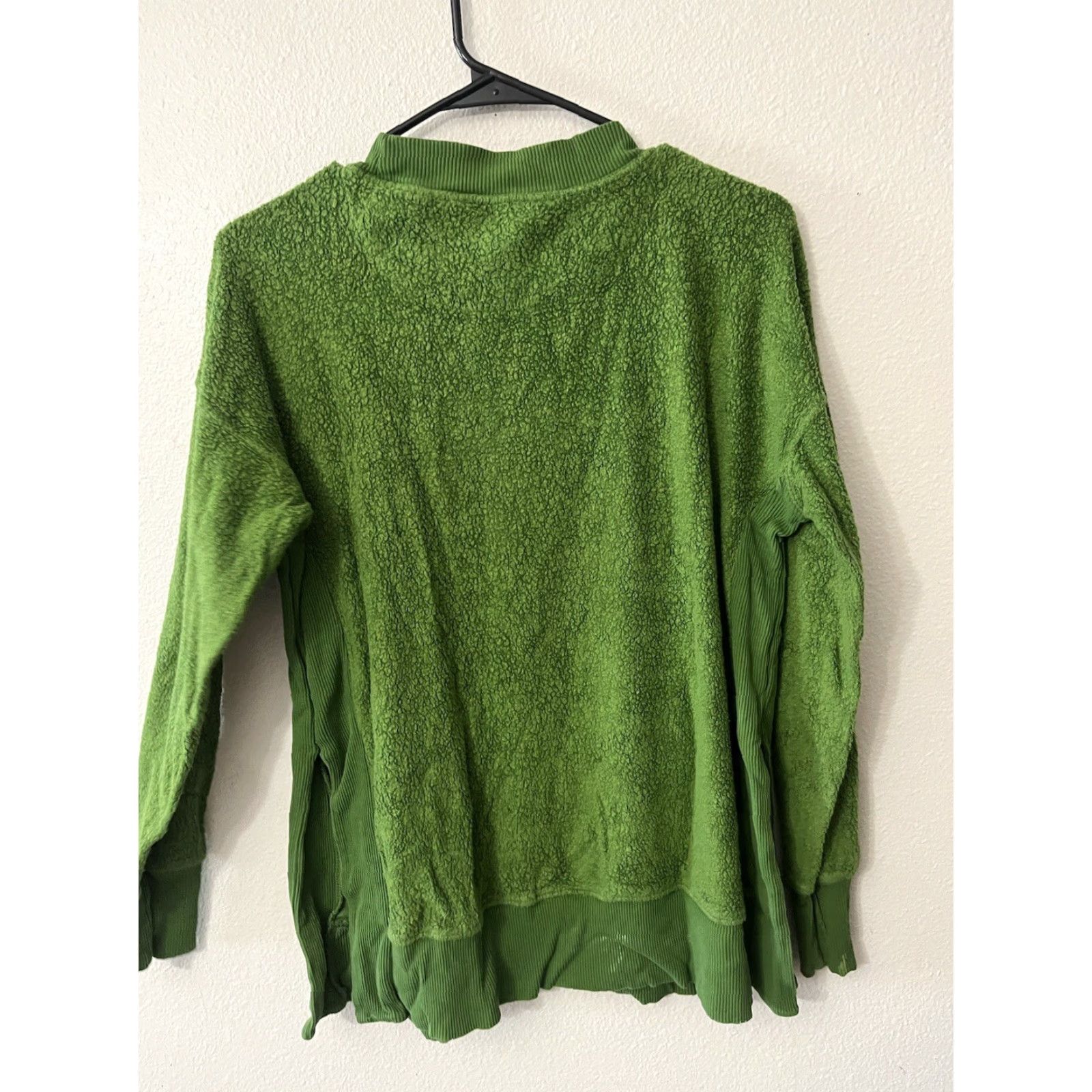 Vintage VINTAGE Aerie Fleece Pullover Sweatshirt Women’s XS Crewneck Green Activewear Size XS / US 0-2 / IT 36-38 - 2 Thumbnail