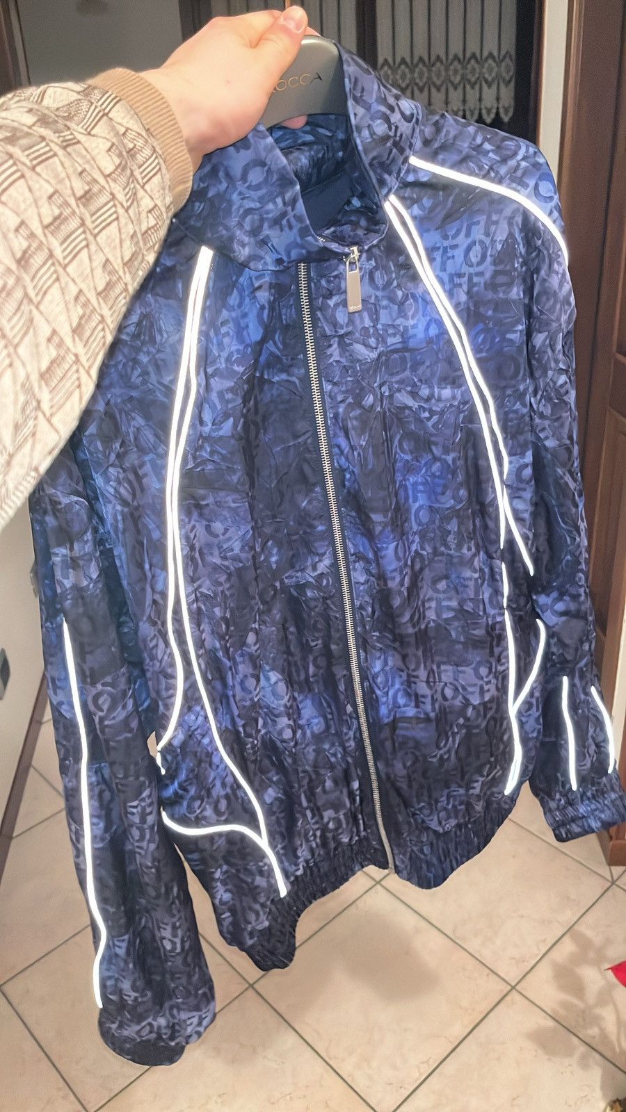 Off-White Off-White Raincoat Logo Jacquard Size US S / EU 44-46 / 1 - 8 Thumbnail
